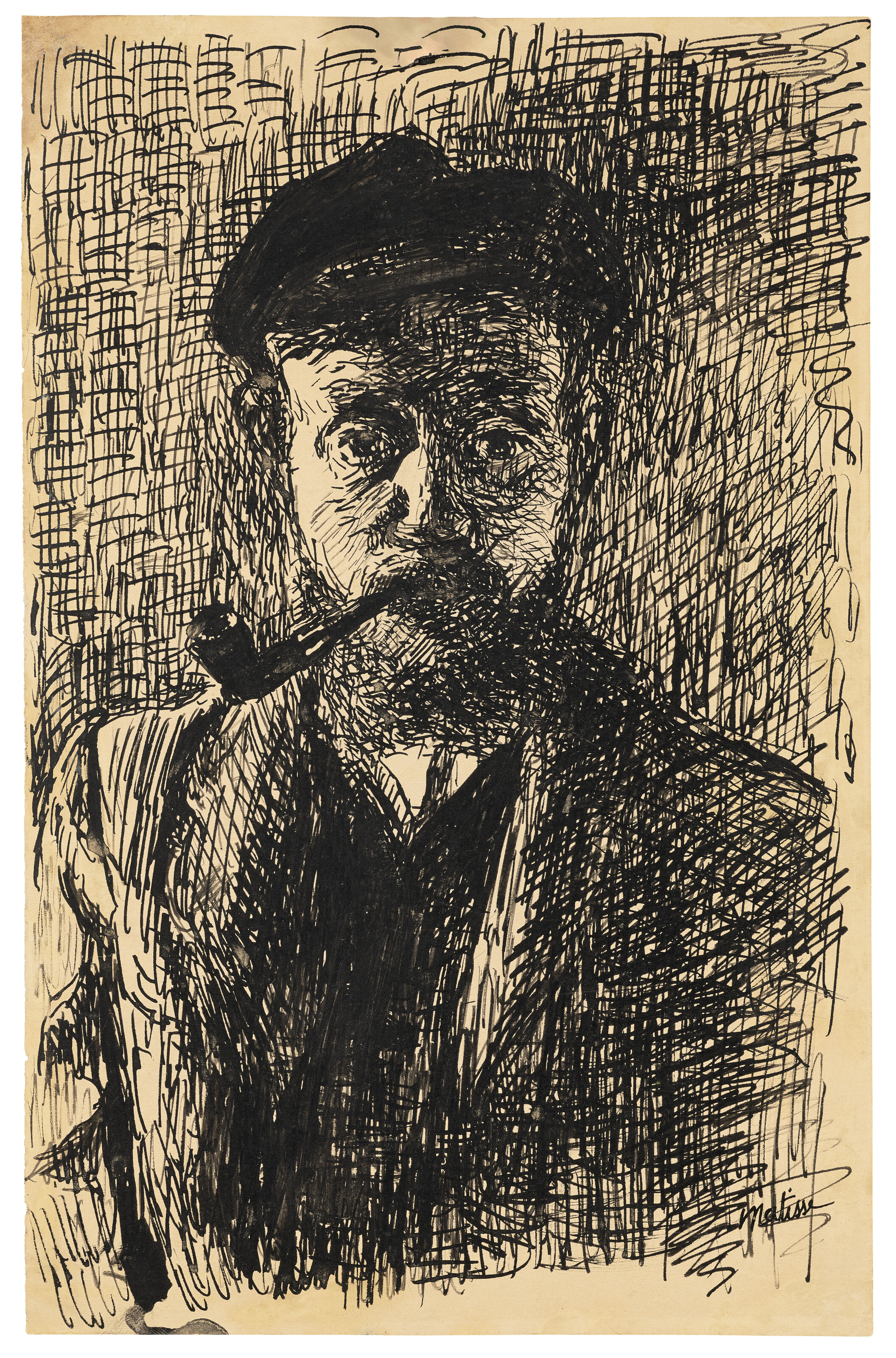 Henri Matisse — Автопортрет а-ля труба, изображение 2