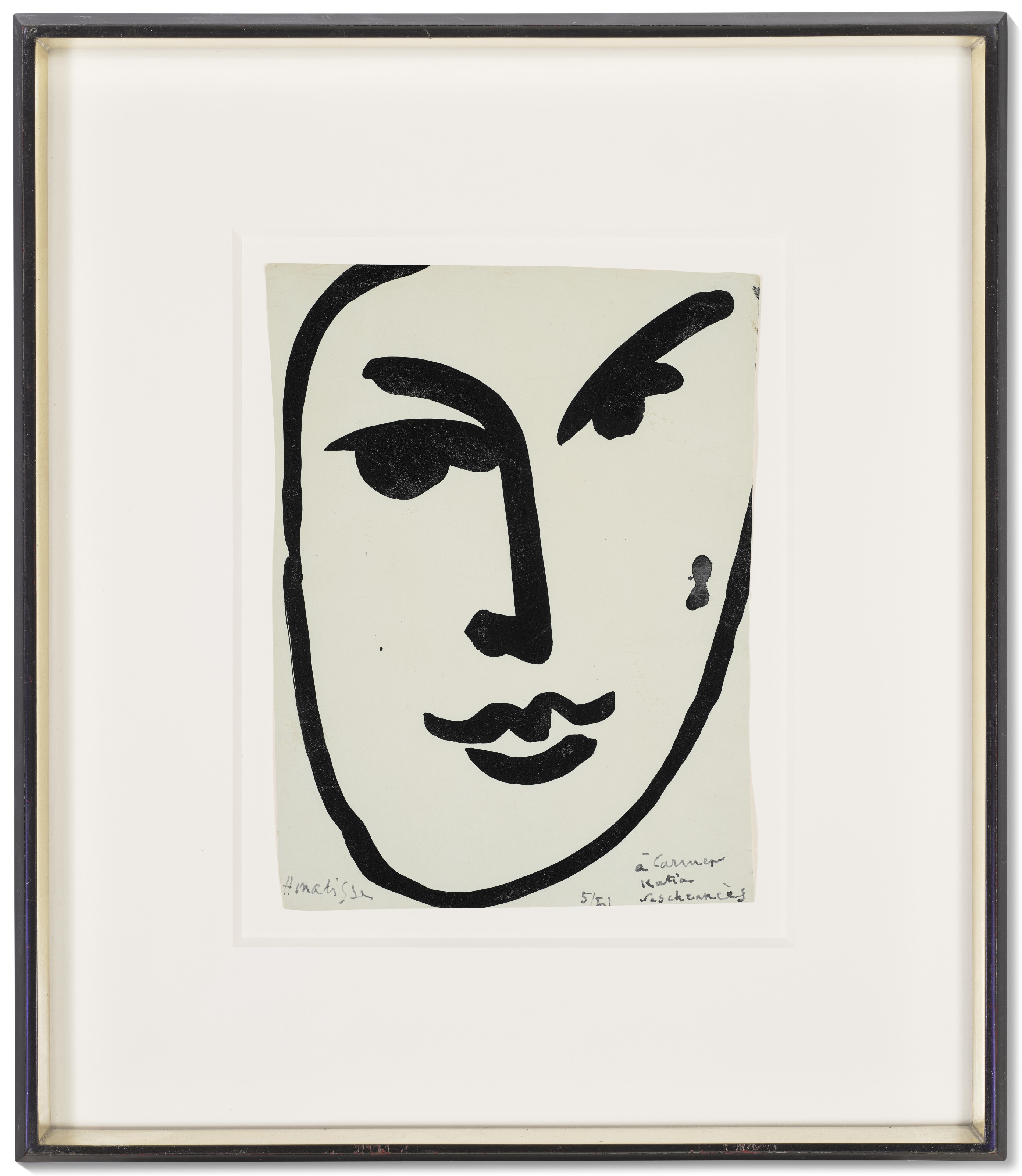 Henri Matisse — Женский образ (Катя), изображение 2