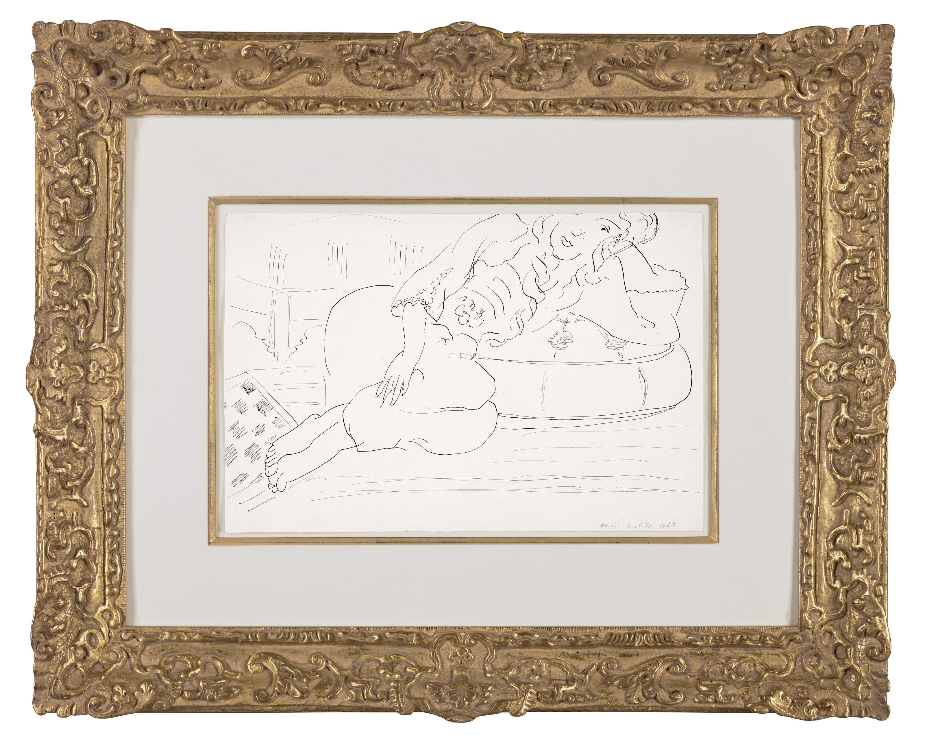 Henri Matisse — Одалиска; Дамье, Куссен, изображение 2