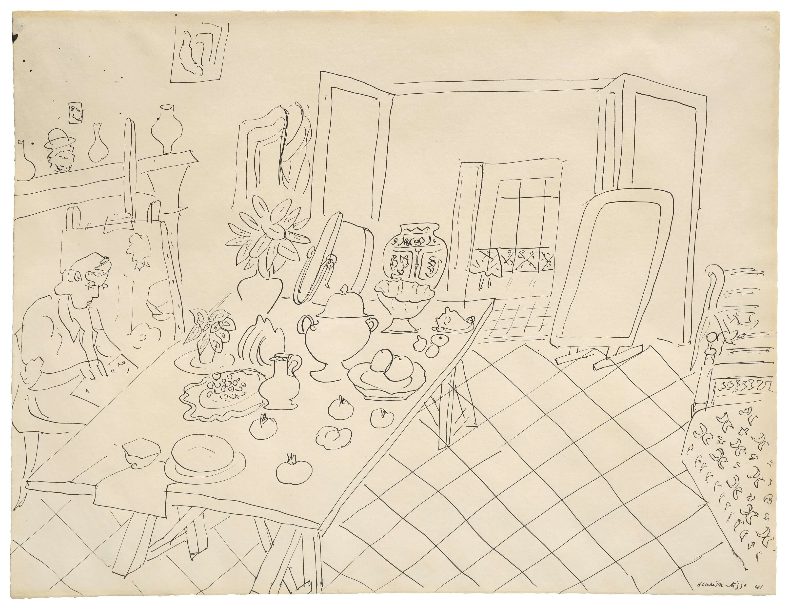 Henri Matisse — Интересующий, открывающийся наружу, изображение 2