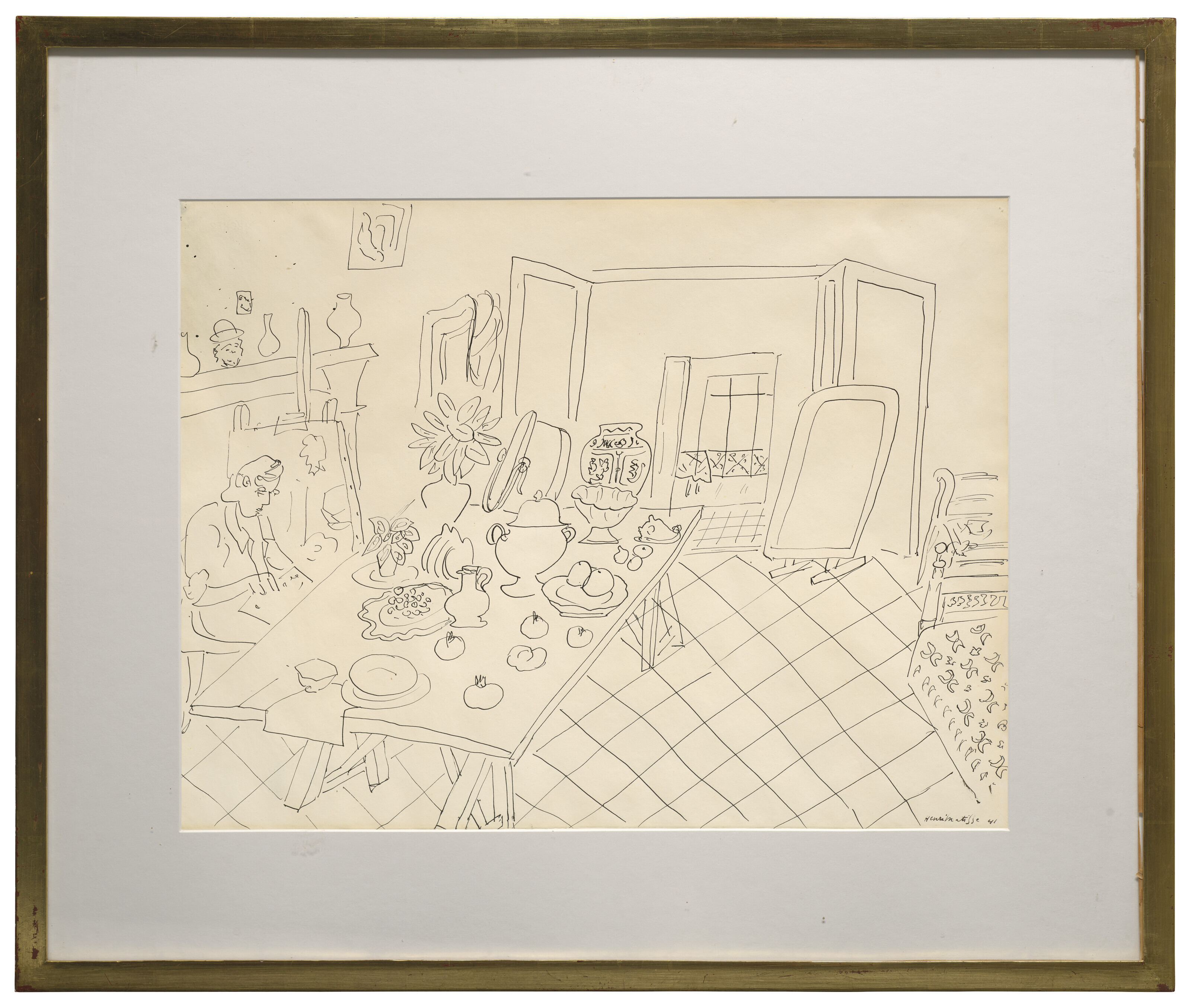 Henri Matisse — Интересующий, открывающийся наружу, изображение 4