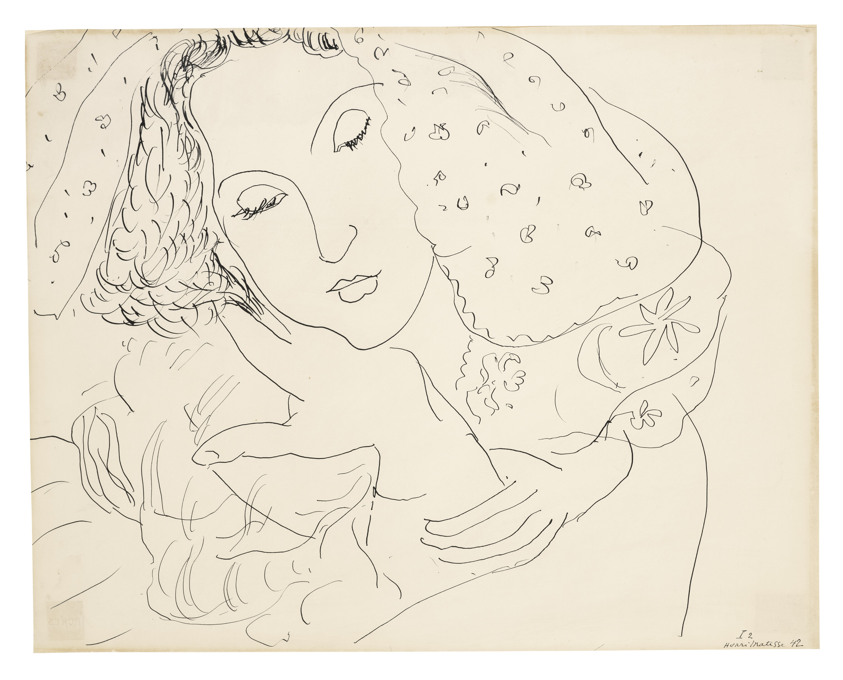Henri Matisse — Портрет де Бези, изображение 2