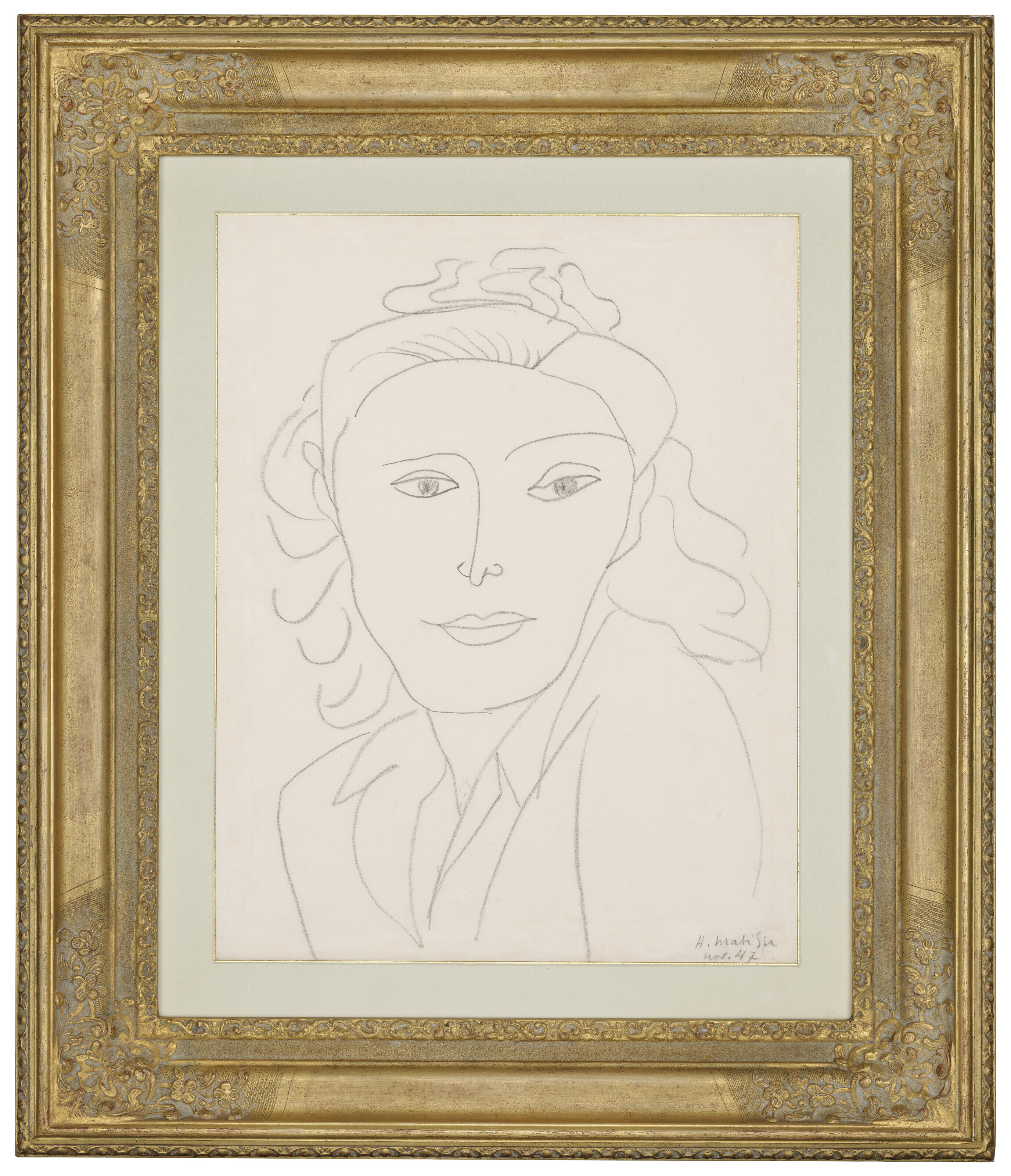 Henri Matisse — Женский портрет (Лидия), изображение 2