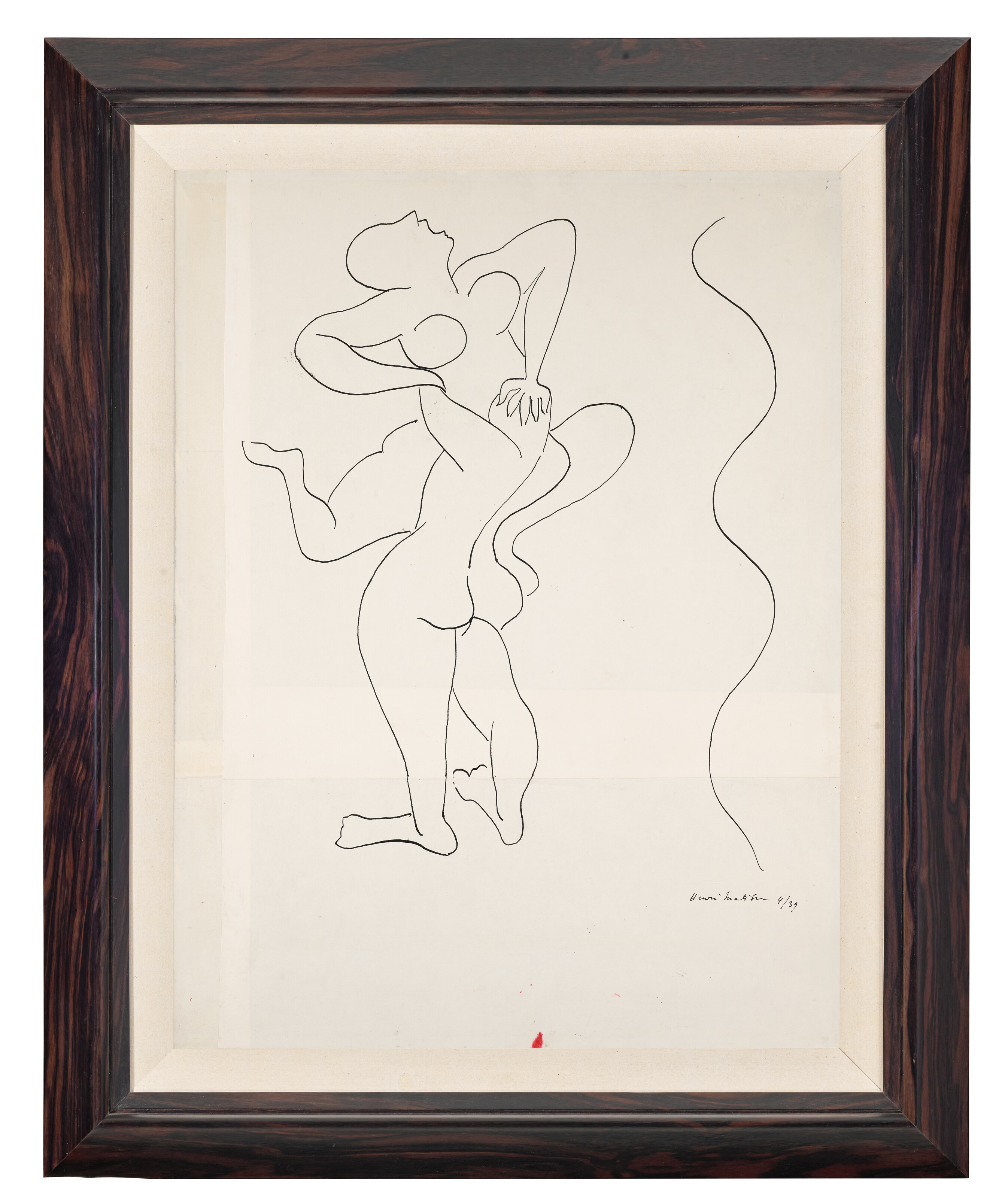 Henri Matisse — Эркюль и Антея, копия д'Апре Поллайоло, изображение 4
