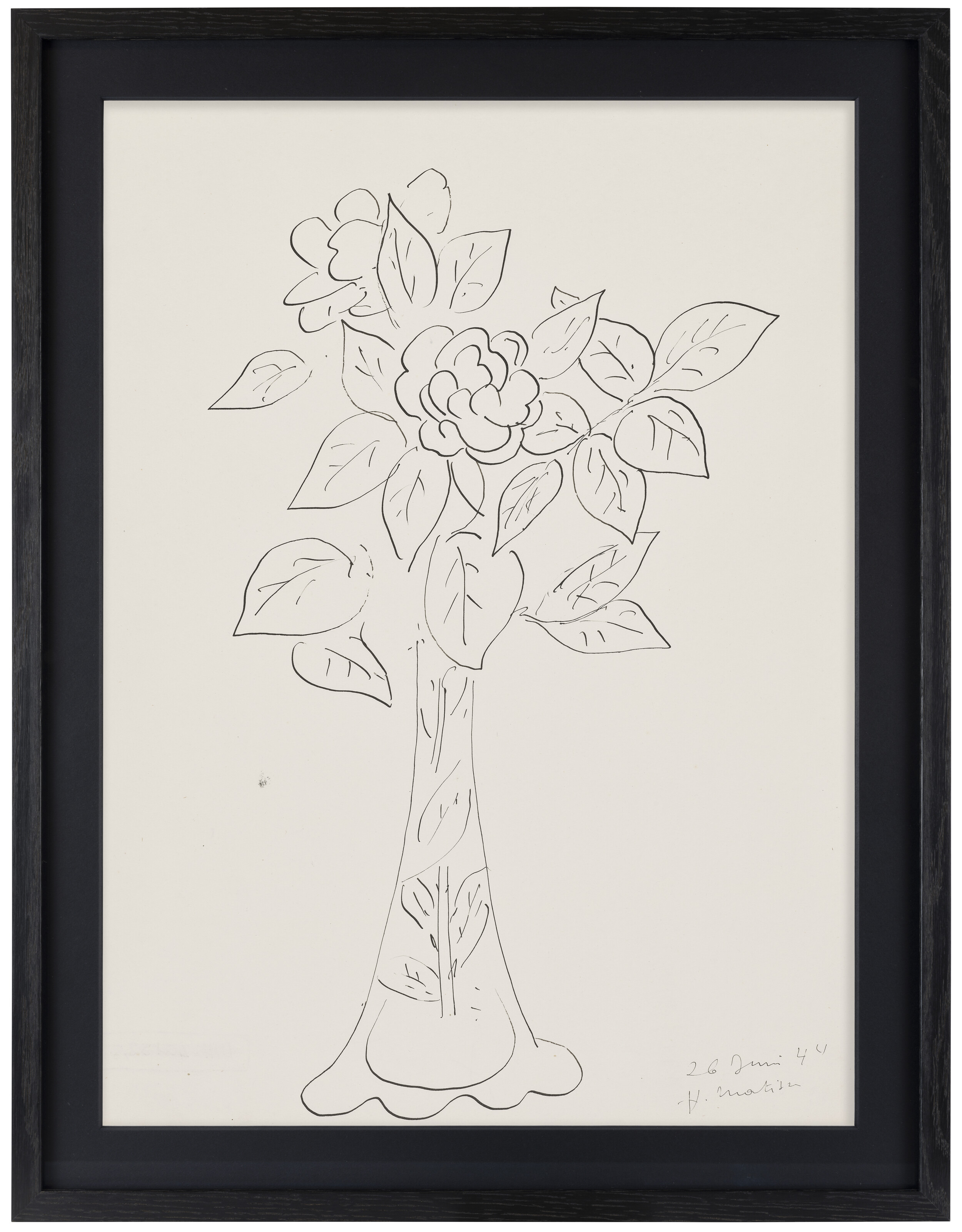 Henri Matisse — Ваза с цветами, изображение 2