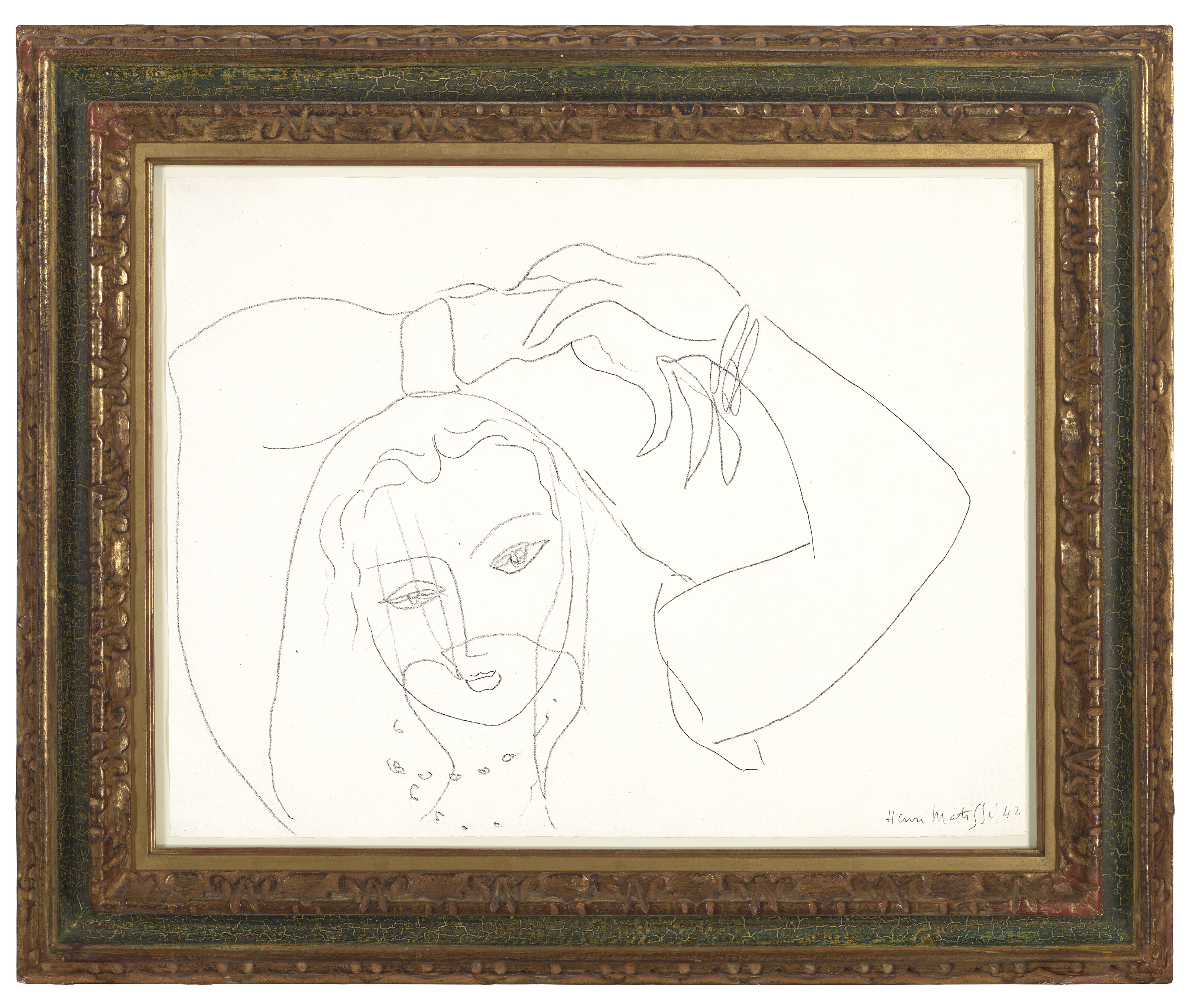 Henri Matisse — Тет-а-тет с женщиной из вуали, изображение 2