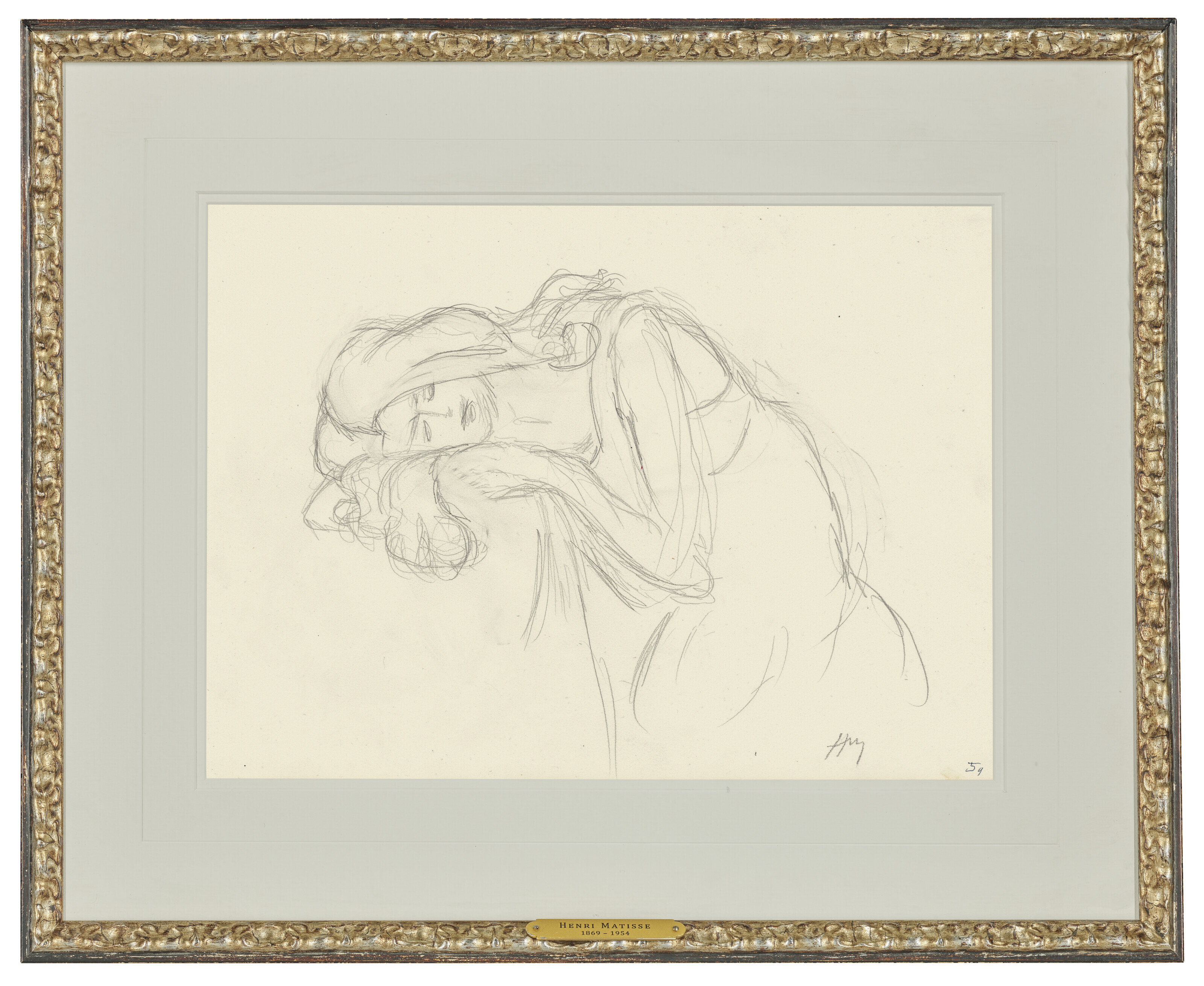 Henri Matisse — Модель эндормиэ, изображение 2