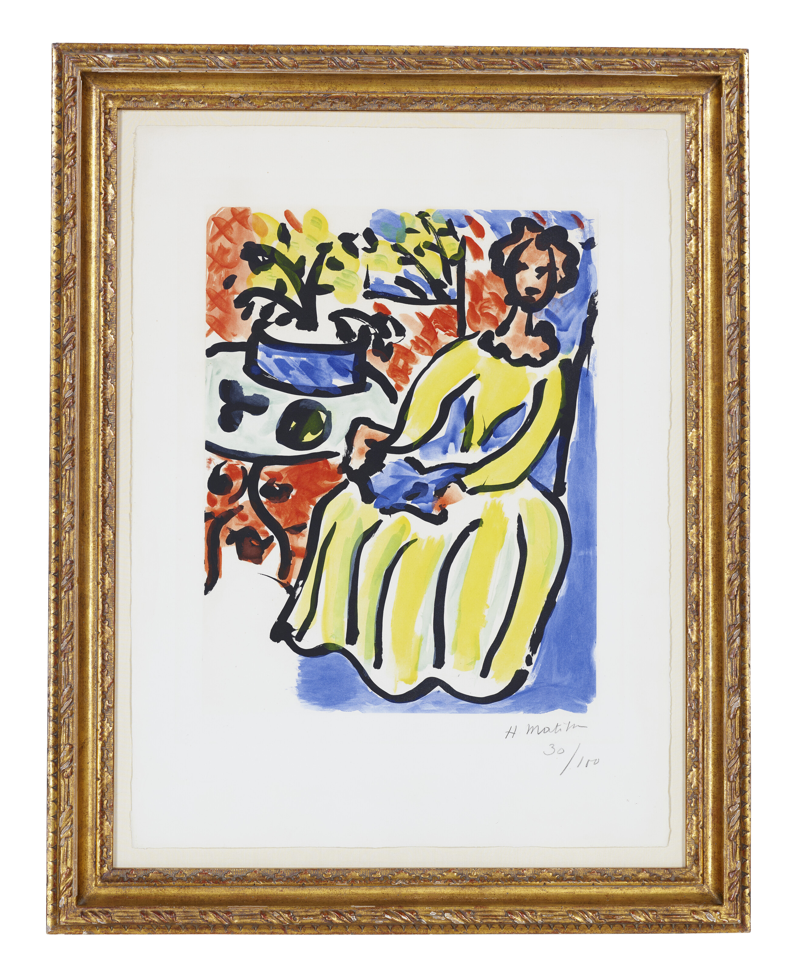 Henri Matisse — Мария-Хосе в желтом халате, изображение 2