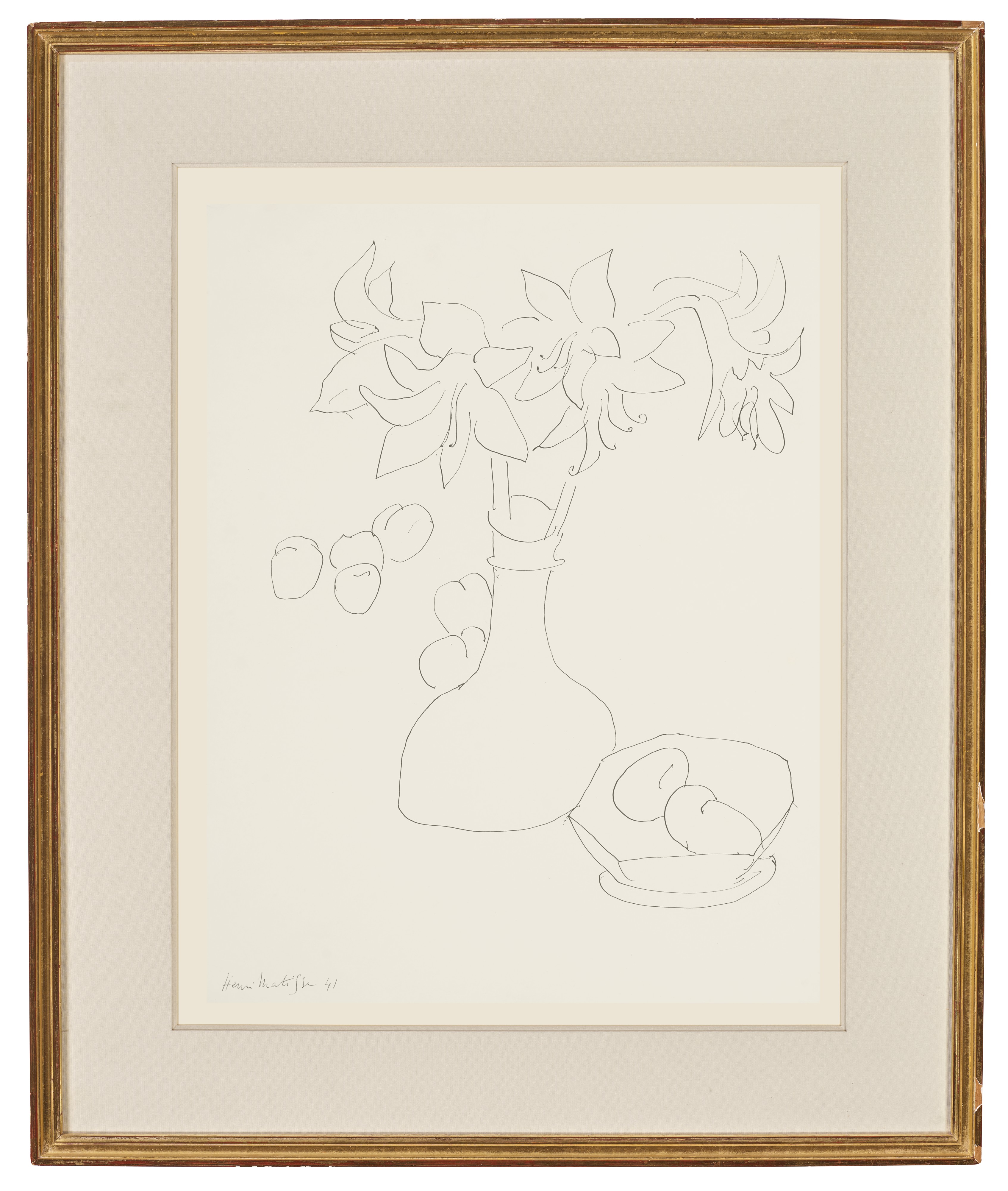 Henri Matisse — Ваза с цветами, изображение 2