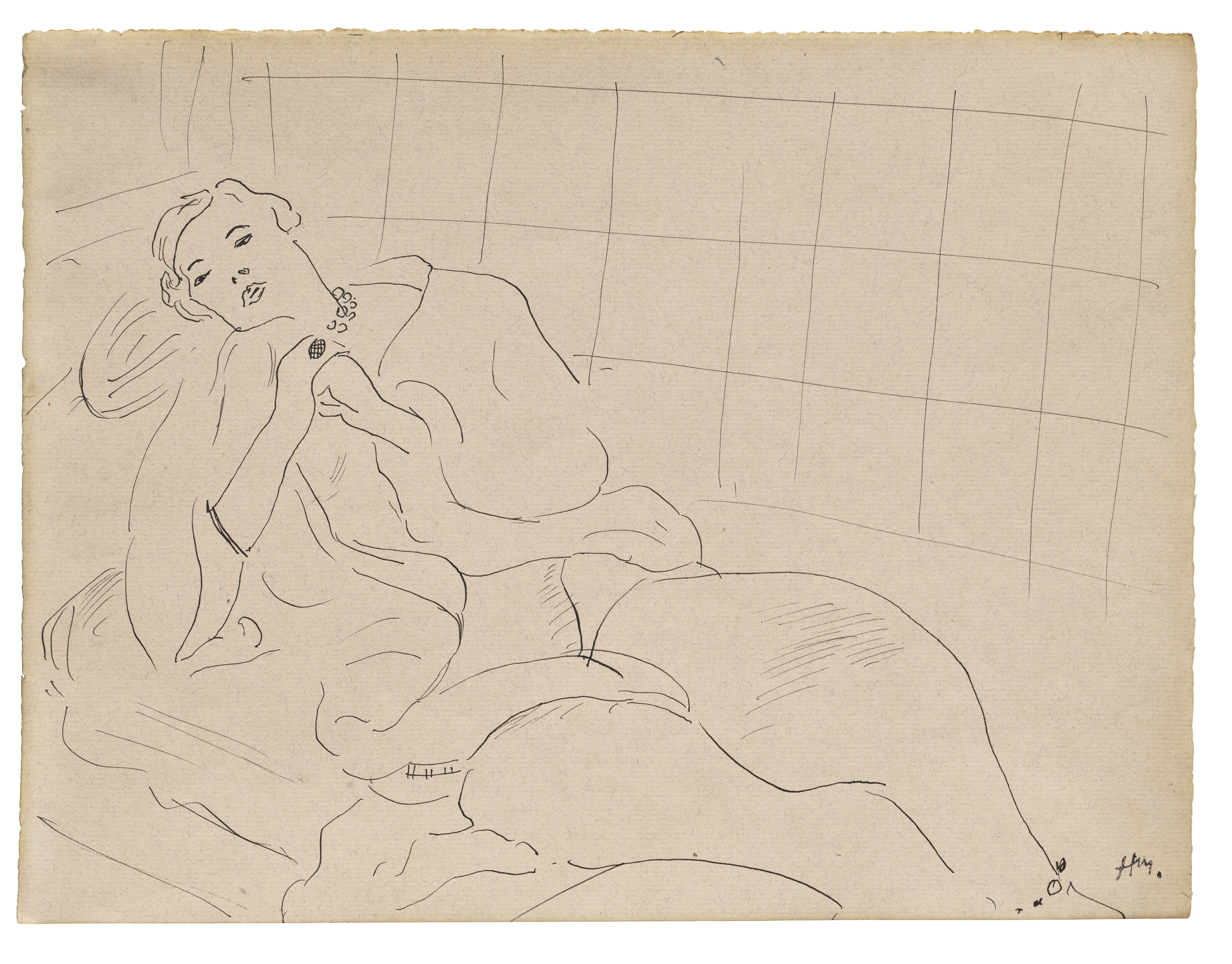 Henri Matisse — Женское платье-алонже в пеньюаре, изображение 2
