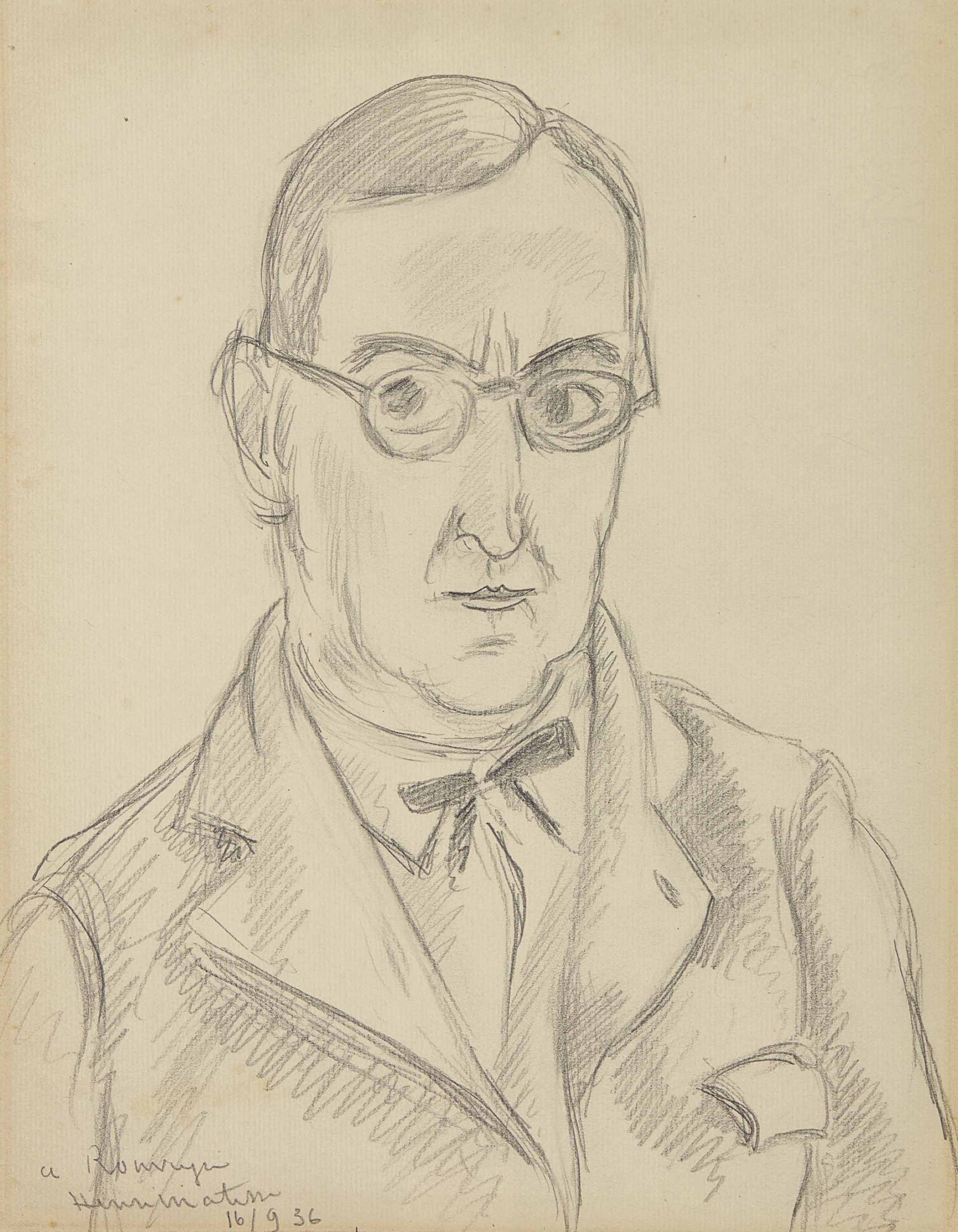 Henri Matisse — Портрет Андре Рувейра