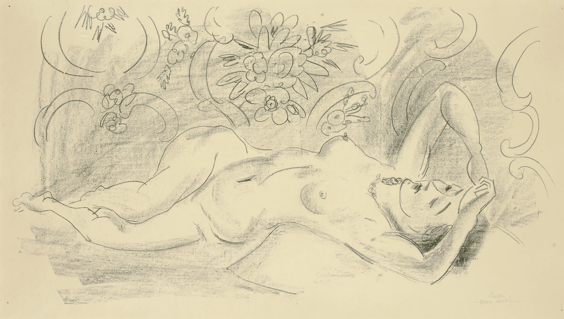 Henri Matisse — Ню. Этюд о кручении корпуса (Д. 472)