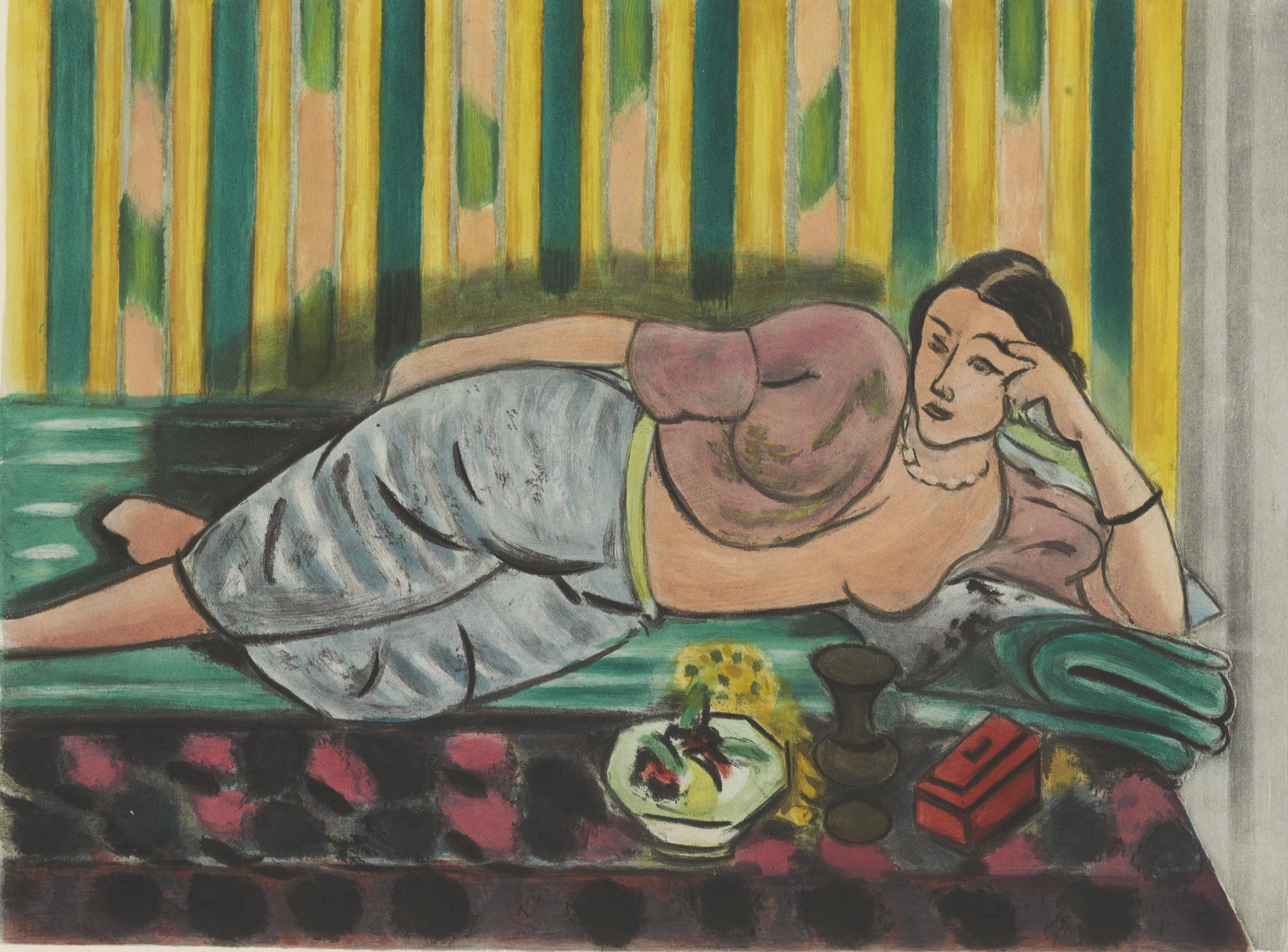 Henri Matisse — Красная одалиска в кофейне