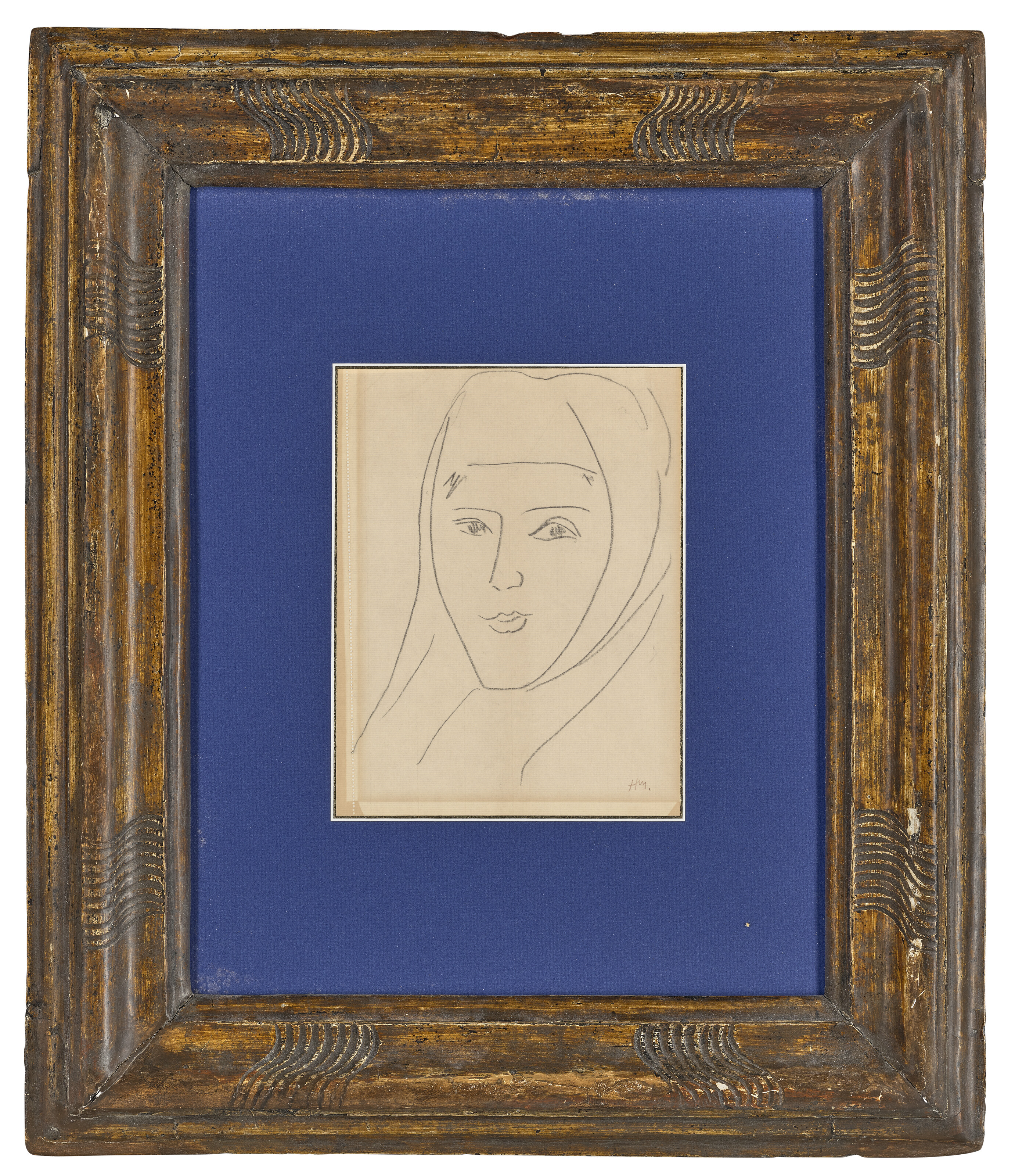 Henri Matisse — Женщина в вуали, Дусия, изображение 2