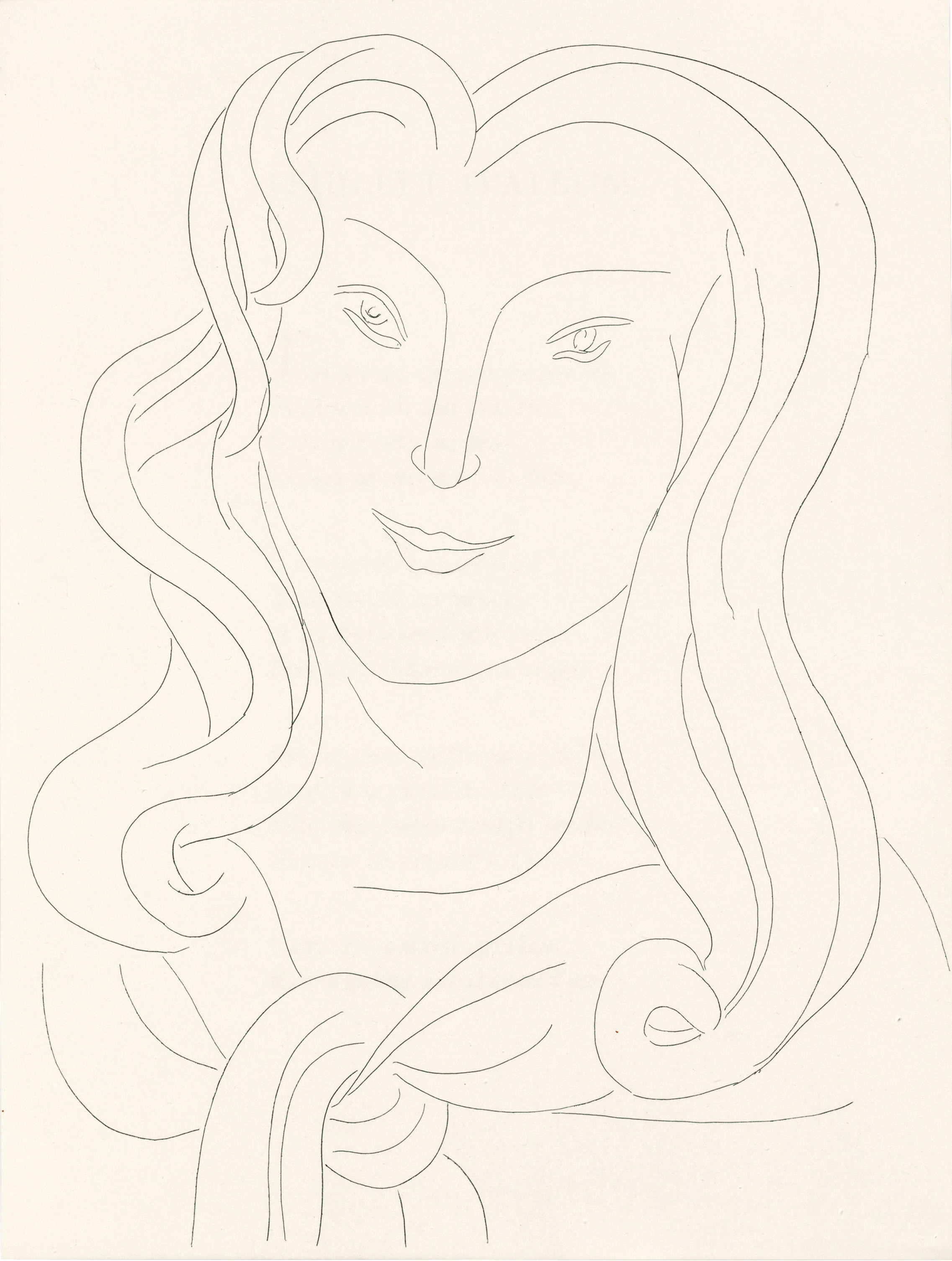 Henri Matisse — Стефан Малларме, "Поэзия", Альбер Скира, Лозанна, 1932 год, изображение 4