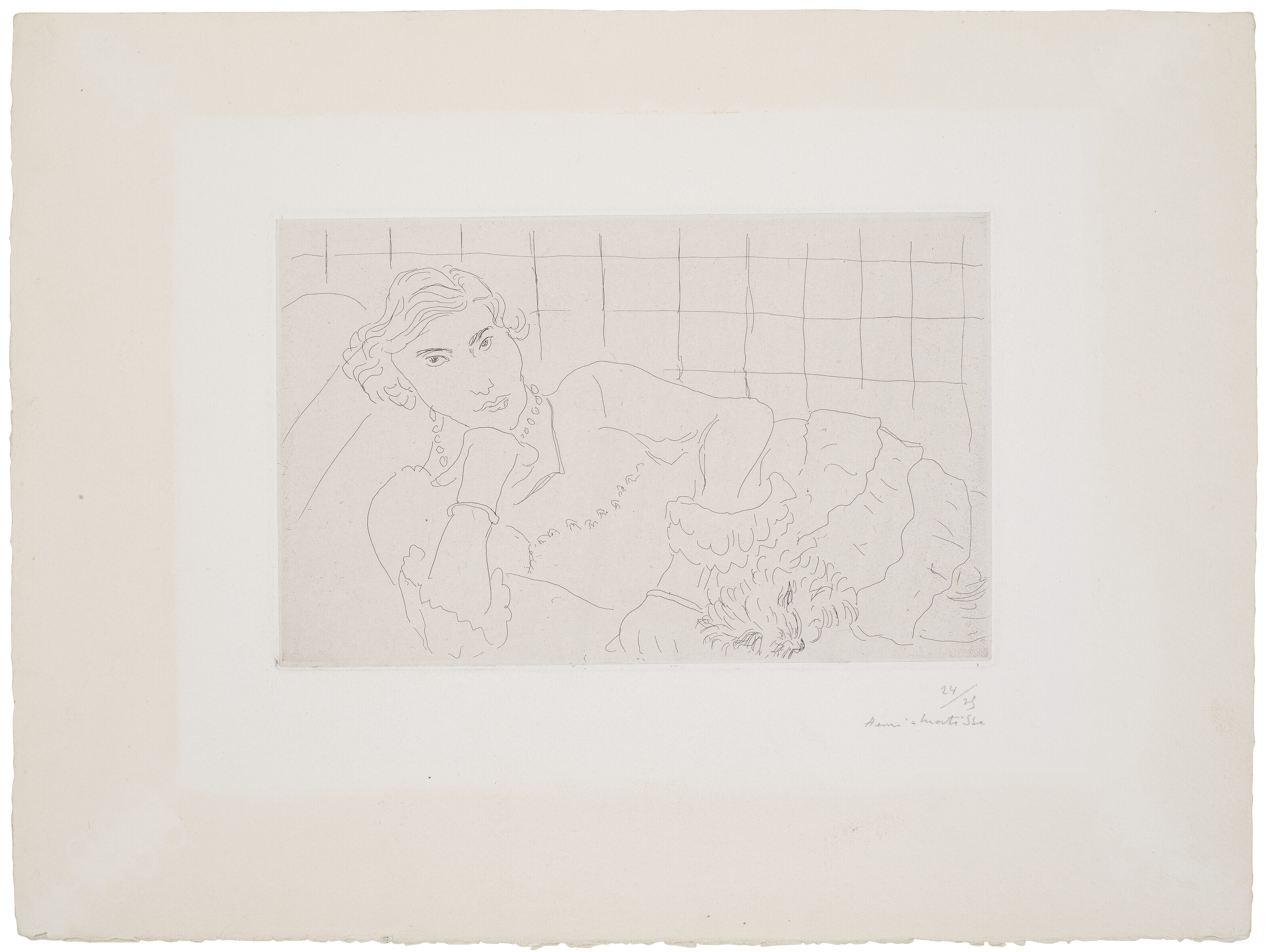 Henri Matisse — Молодая женщина и сын мой, изображение 3
