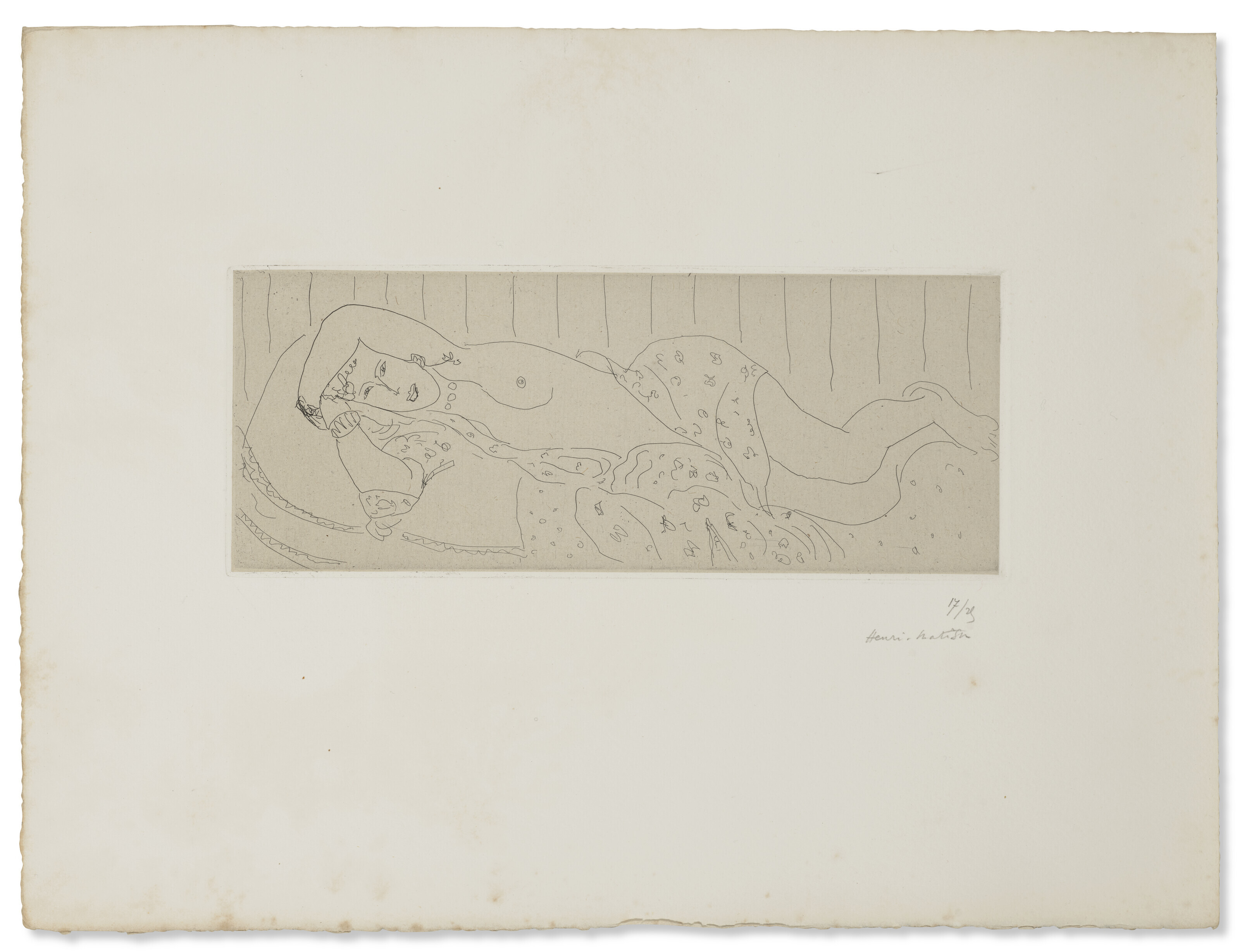 Henri Matisse — Ну что ж, кушетка, драпировка в стиле флери, изображение 2