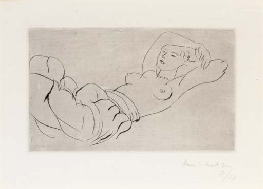 Henri Matisse — Кушетка-одалиска (D.-M. 109)