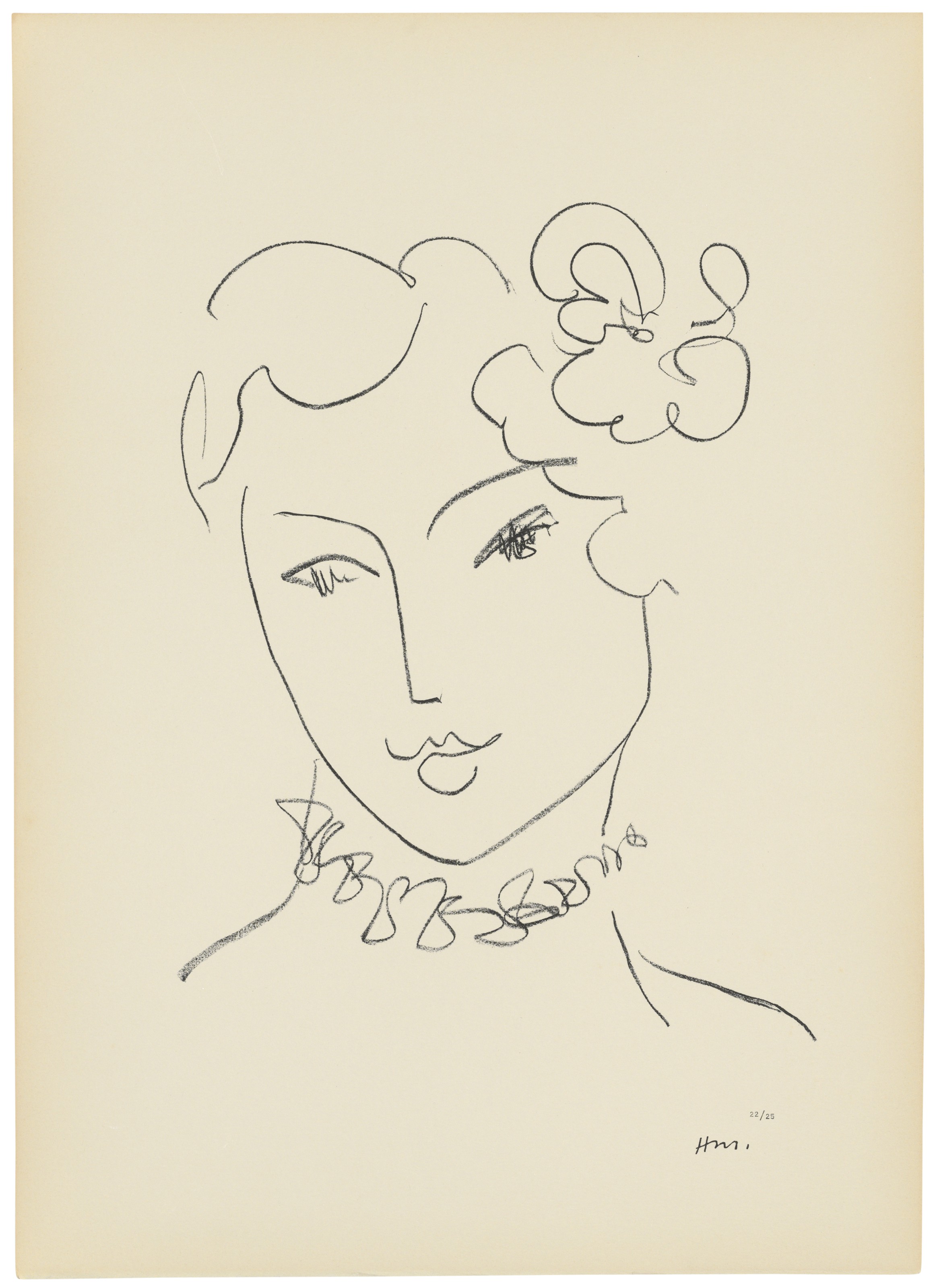Henri Matisse — "Помпадур"; одна тарелка