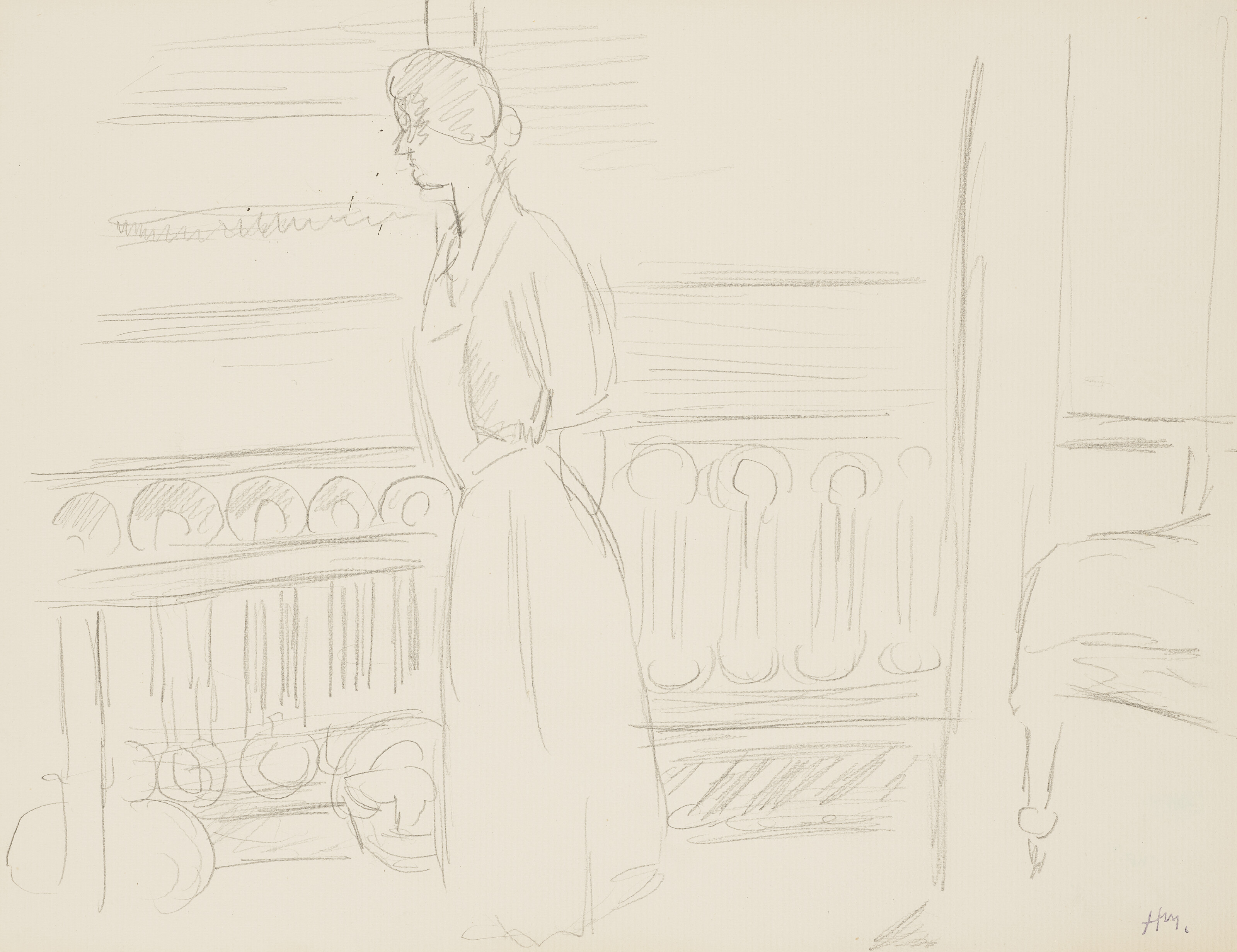 Henri Matisse — Женщина а-ля фенетр, Милая