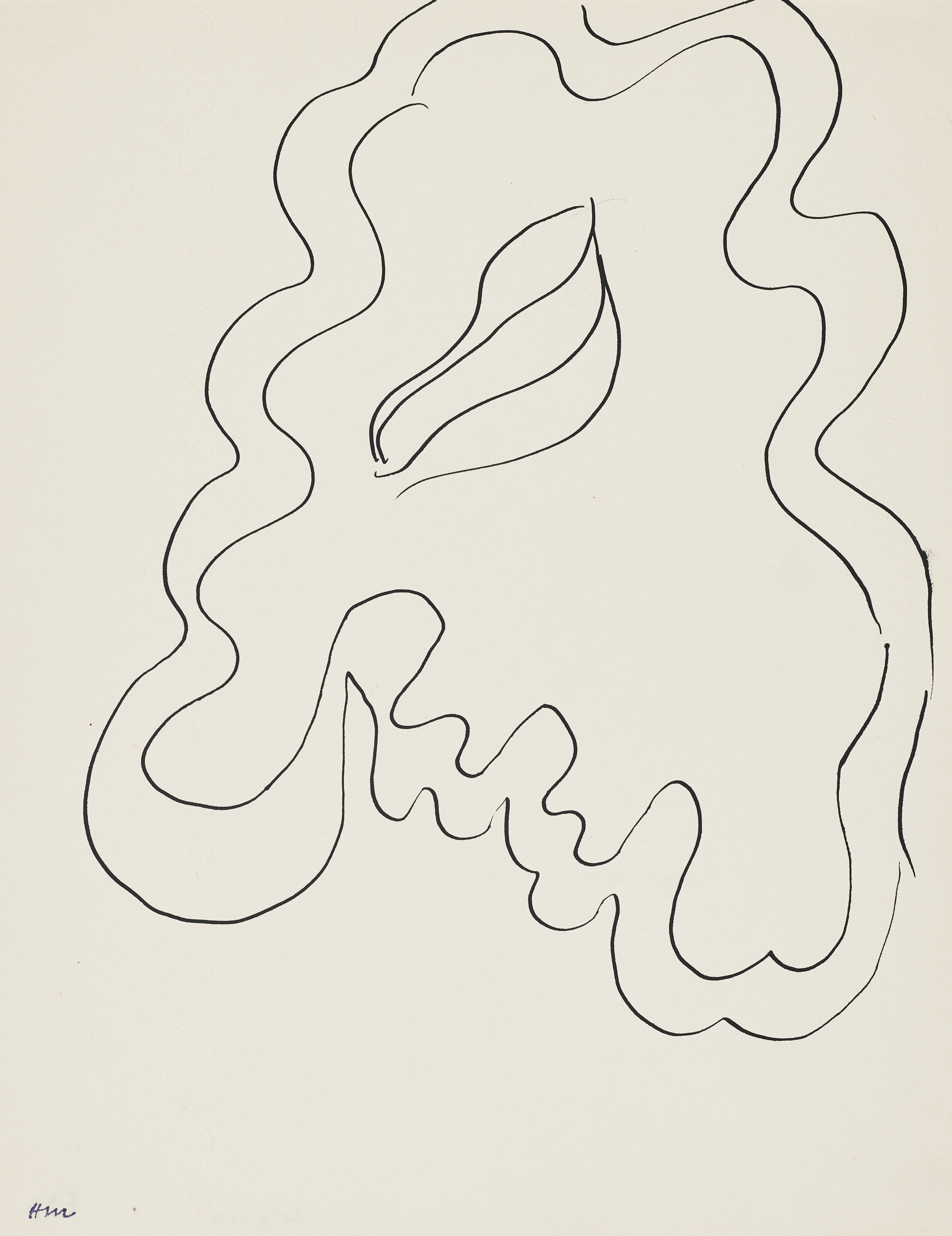 Henri Matisse — Арабеска (Этюд о флориле любви Ронсара)