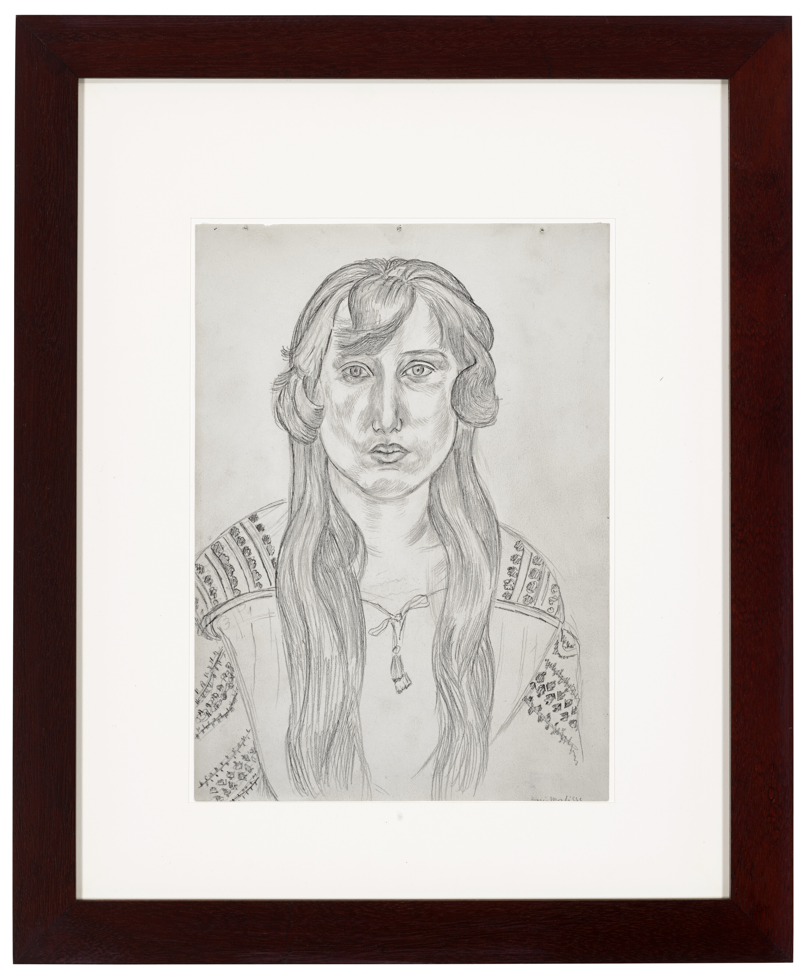 Henri Matisse — Женщина в шевроле жаждет, изображение 2