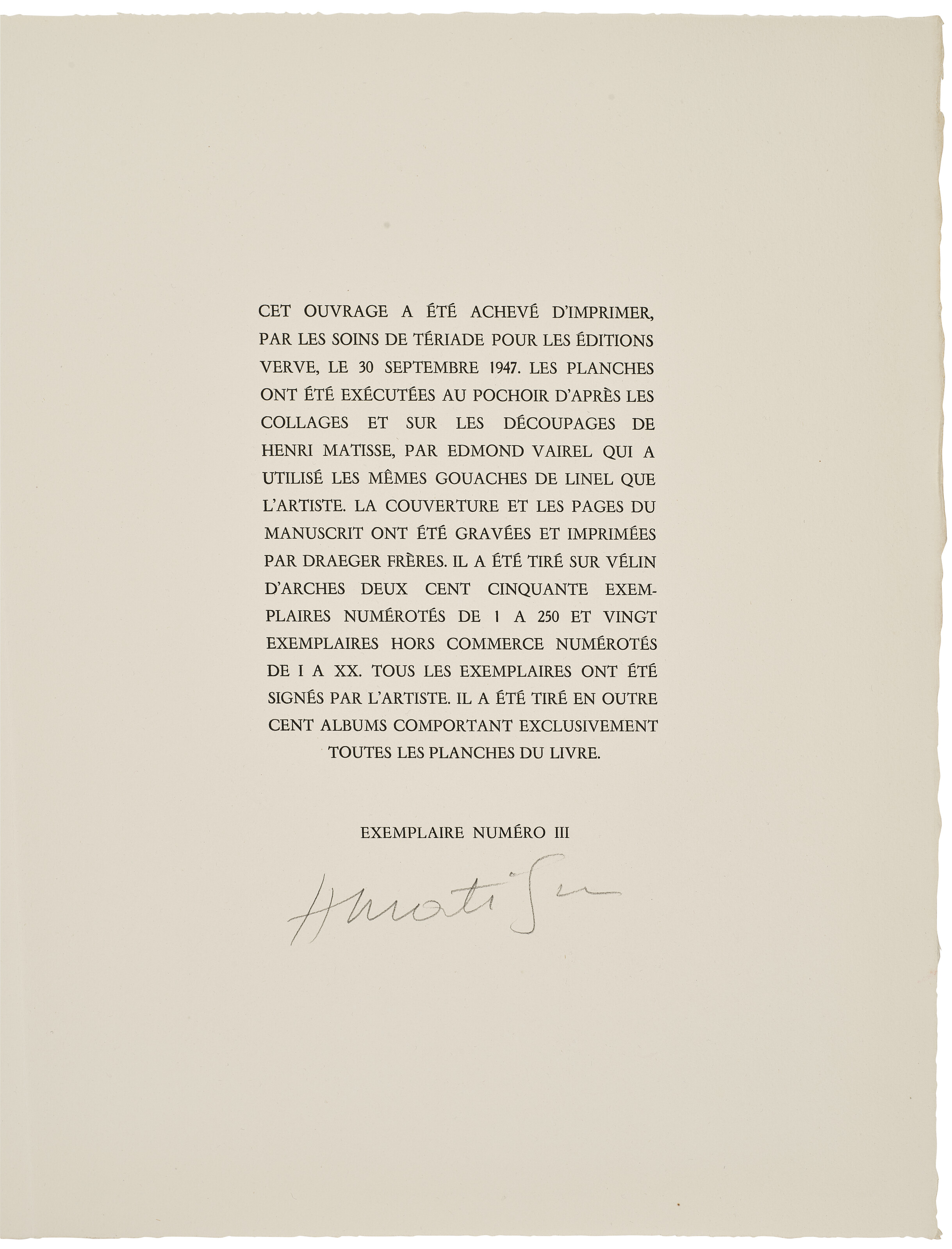 Henri Matisse — Джаз, изображение 3