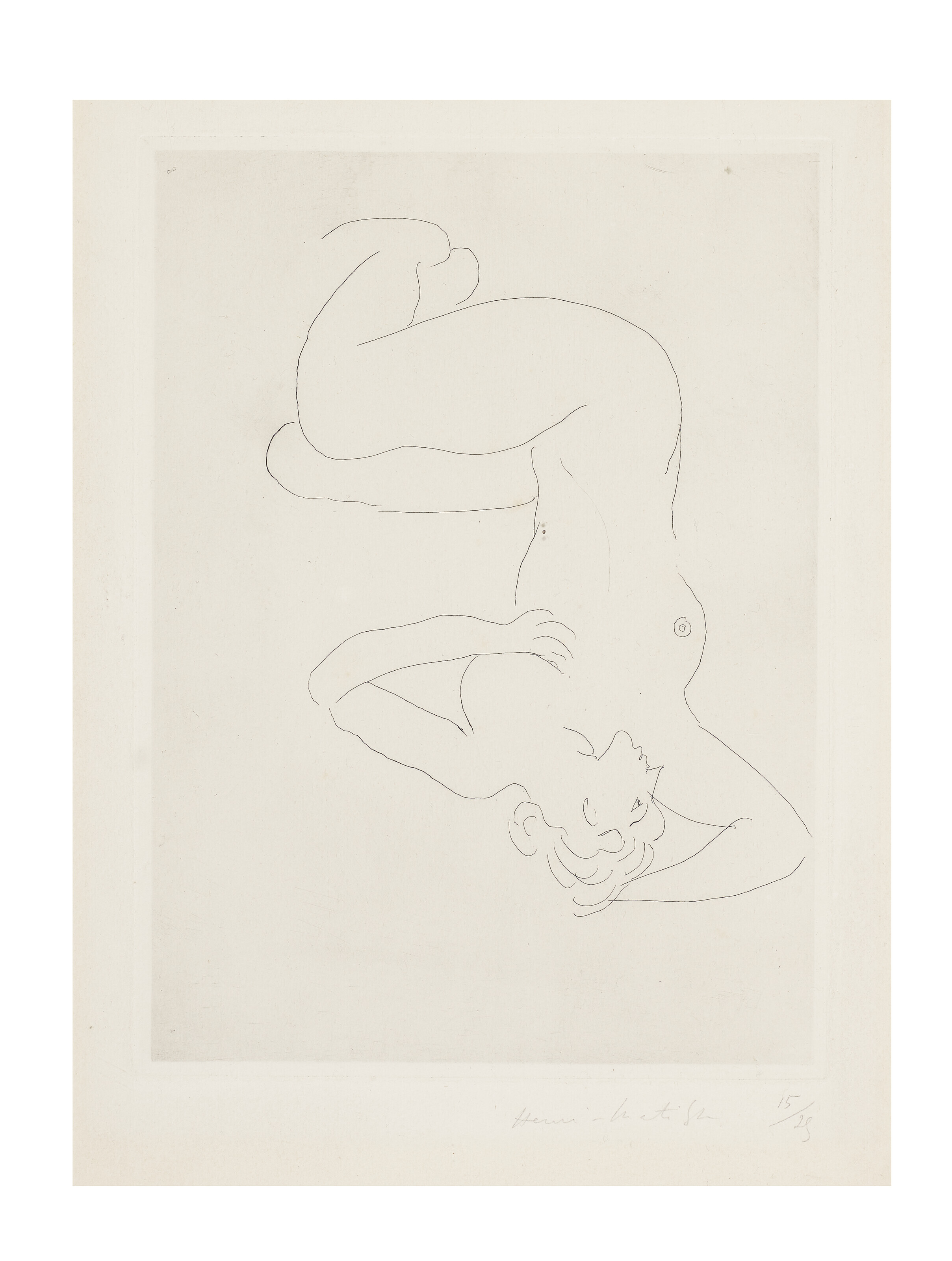 Henri Matisse — Ну что ж, лицо в профиль