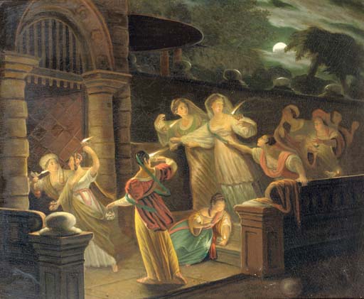 Henry Fuseli — Парабель о шести мудрых и шести неразумных девах