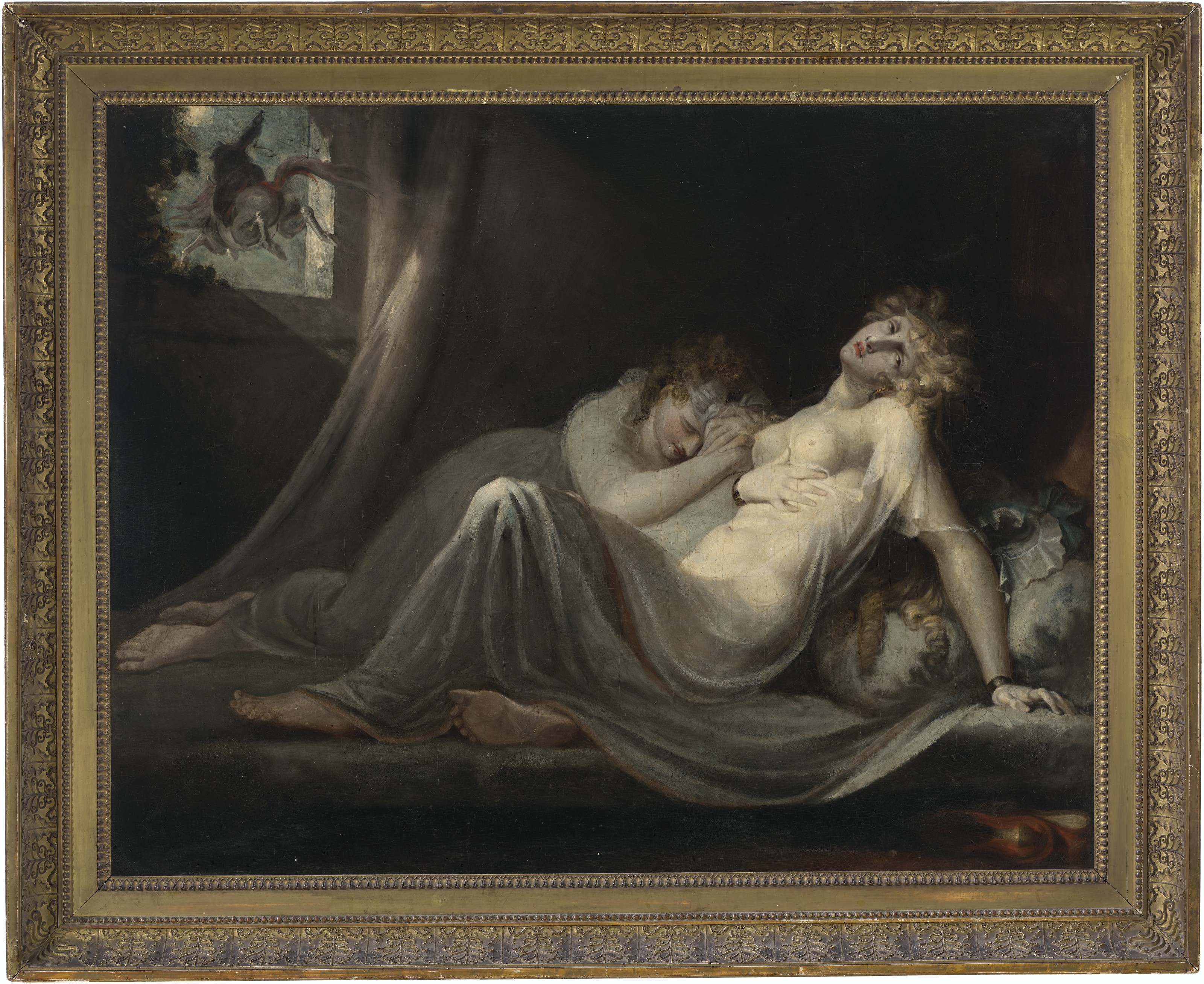 Henry Fuseli — Инкуб оставляет двух молодых женщин, изображение 2