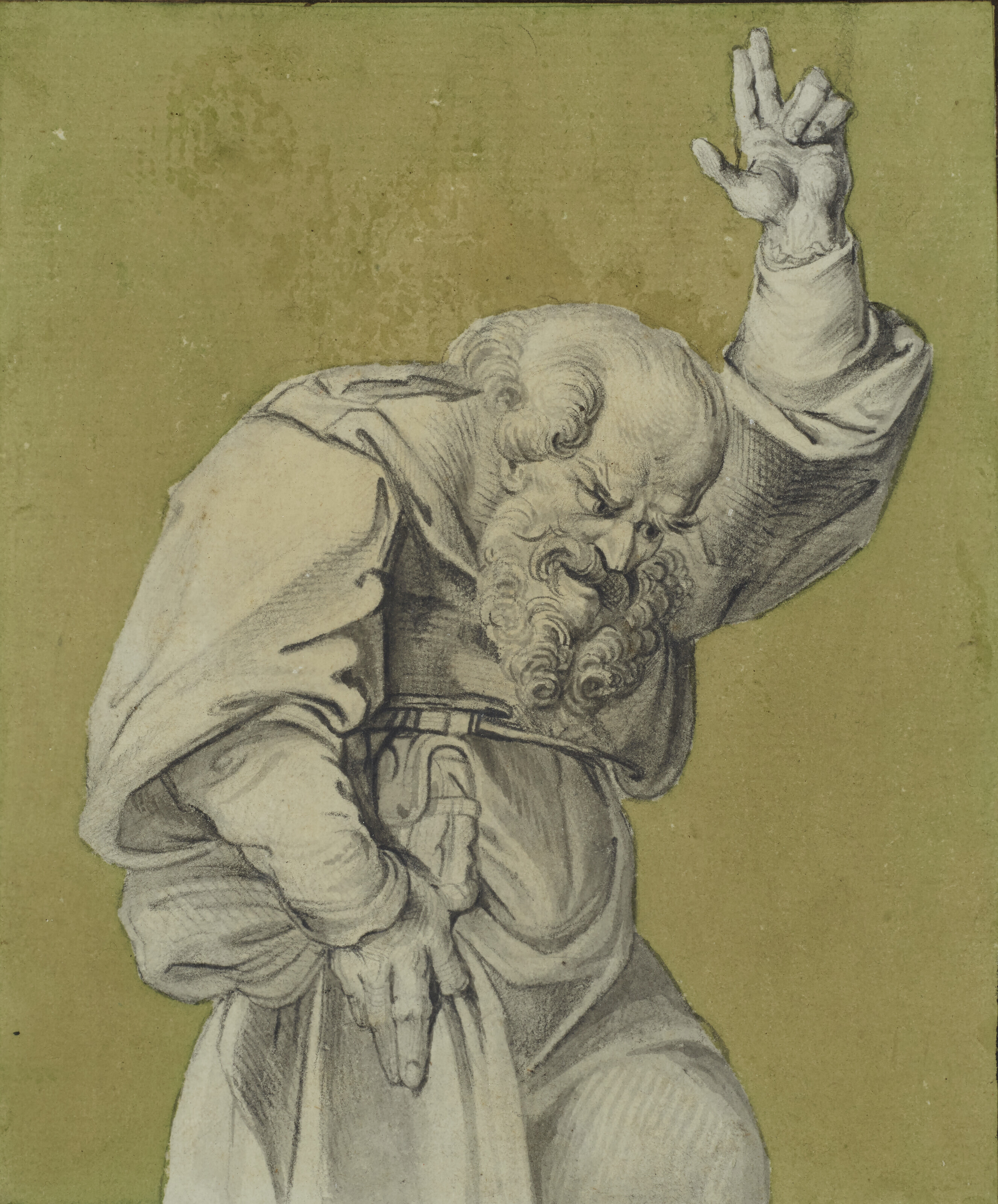 Henry Fuseli — Старый Пророк, Проповедующий