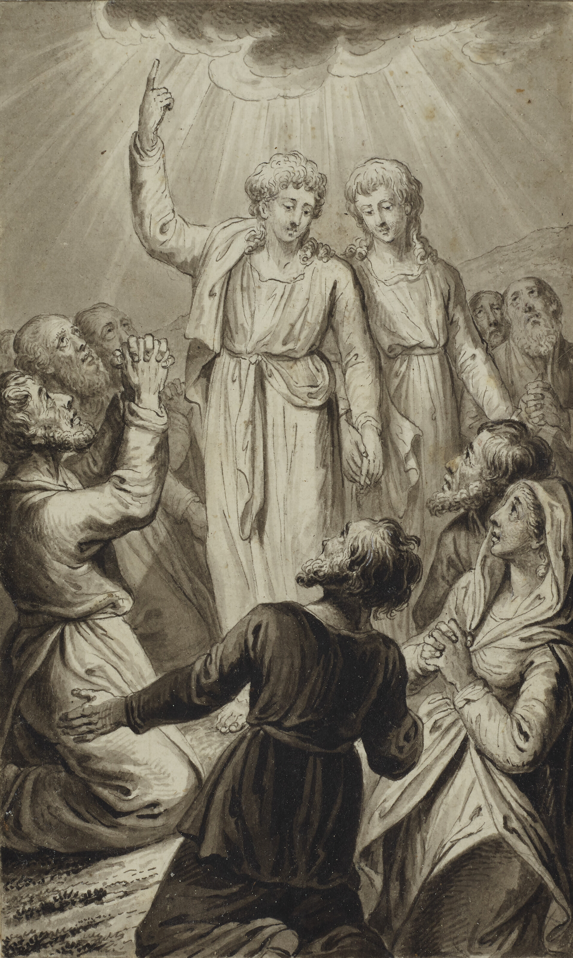 Henry Fuseli — Старый Пророк, Проповедующий, изображение 3