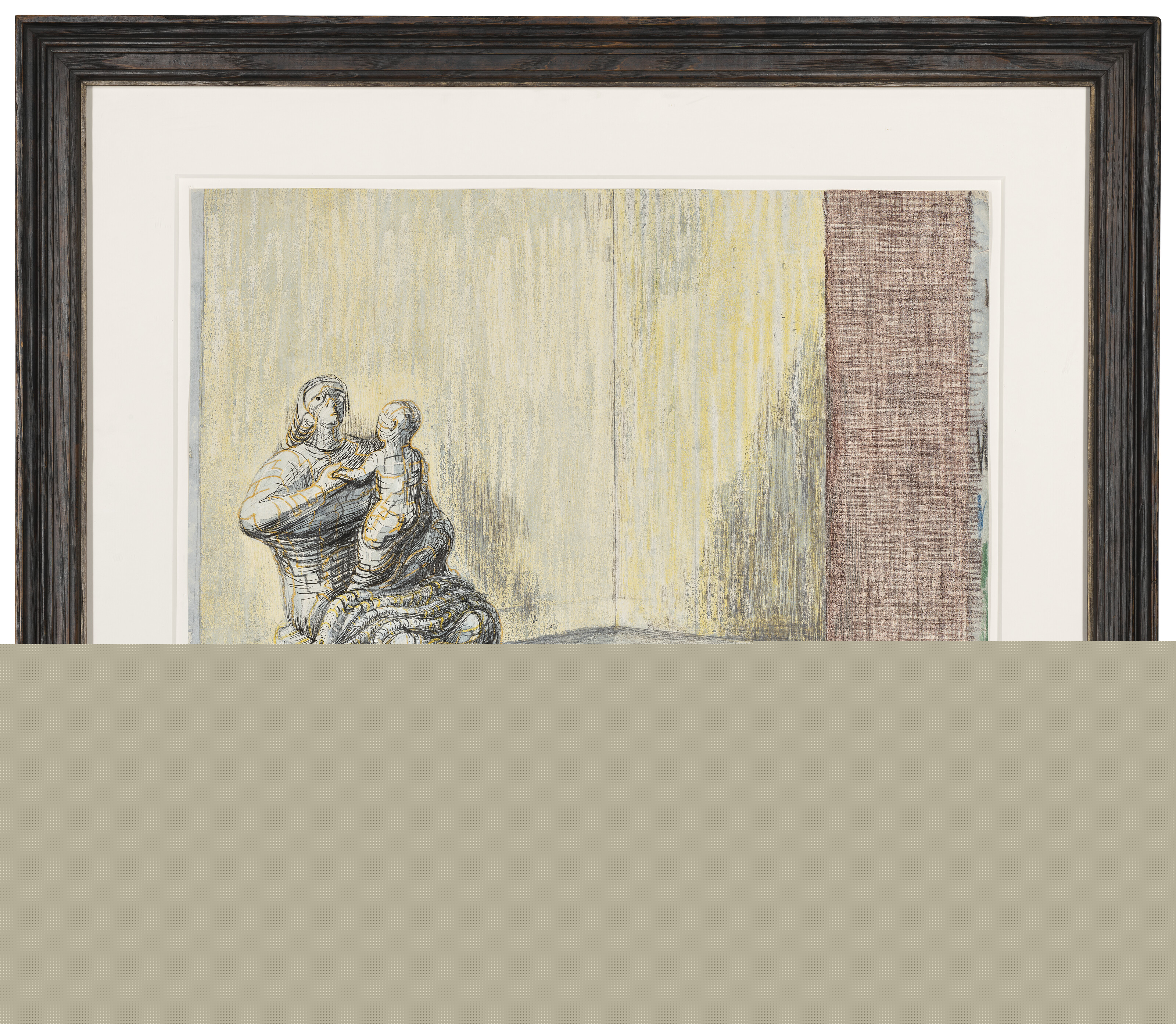 Henry Moore — Мать готовит ребенка к купанию, изображение 2