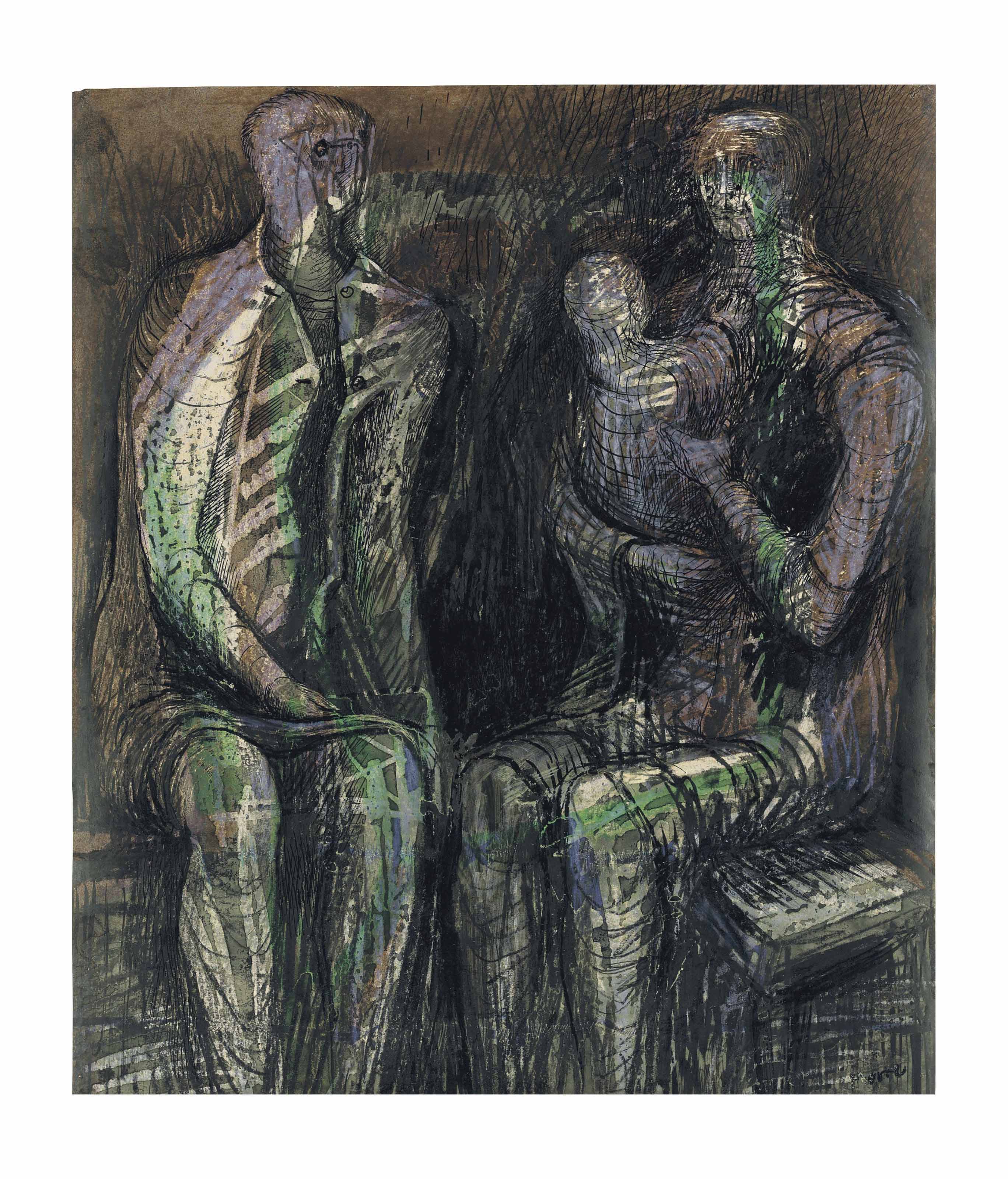 Henry Moore — Укрыватели