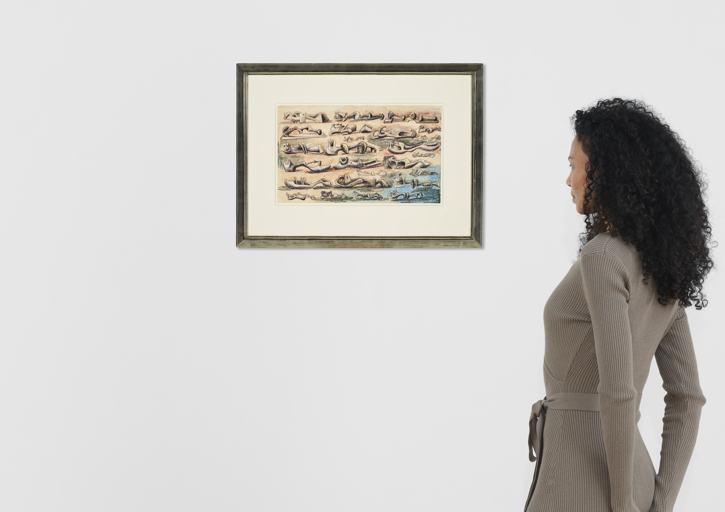 Henry Moore — Лежащие фигуры, изображение 4
