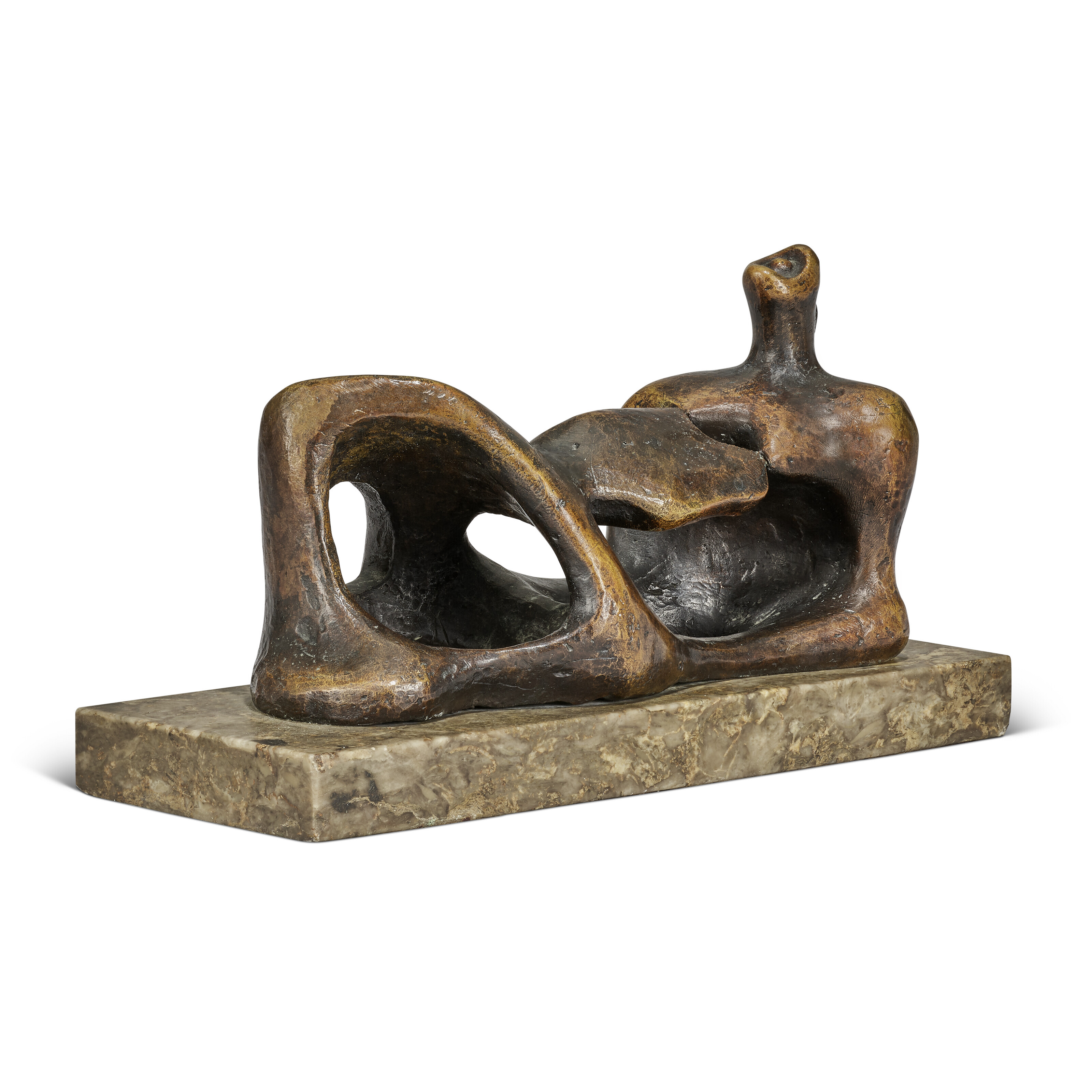 Henry Moore — Лежащая фигура, изображение 2