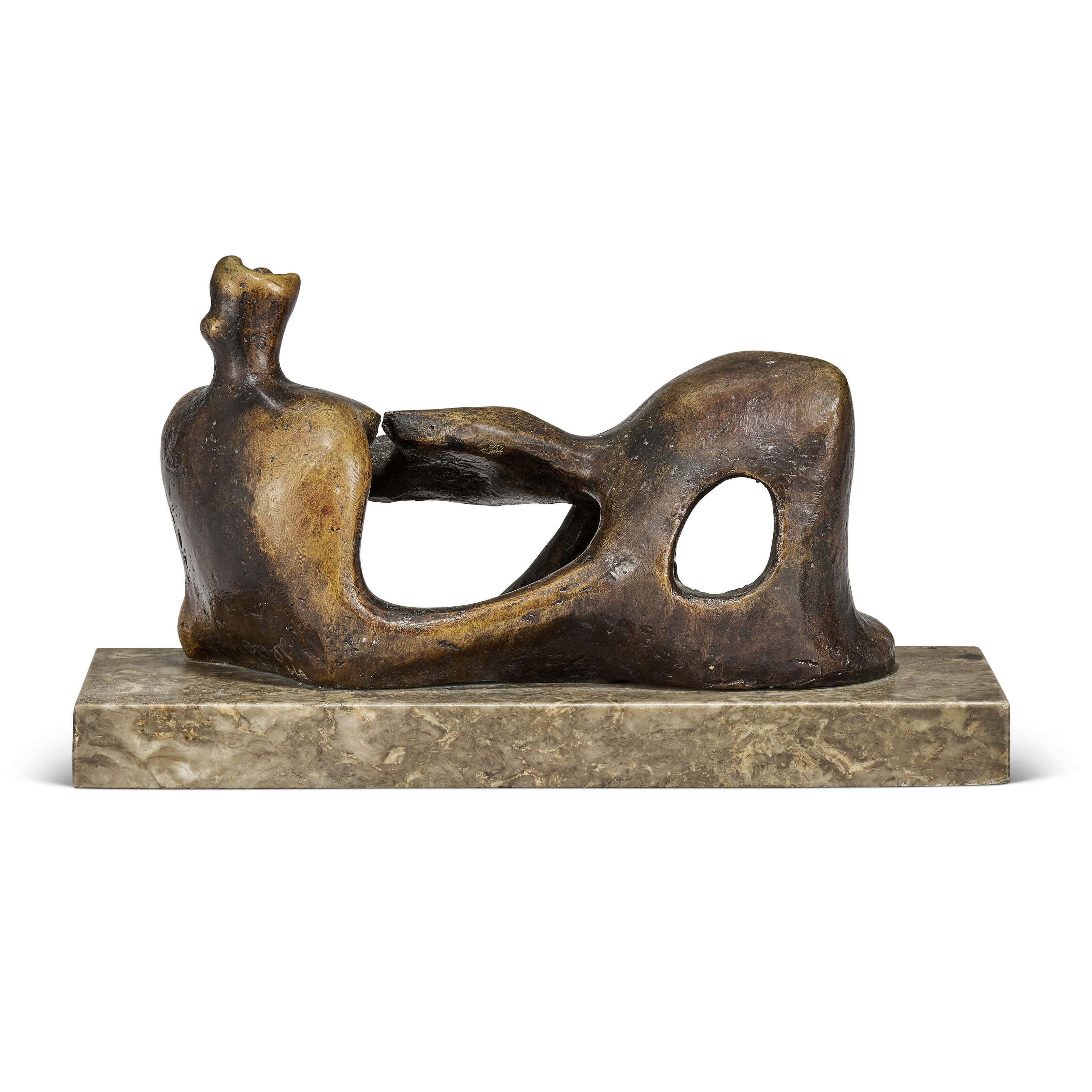 Henry Moore — Лежащая фигура, изображение 3