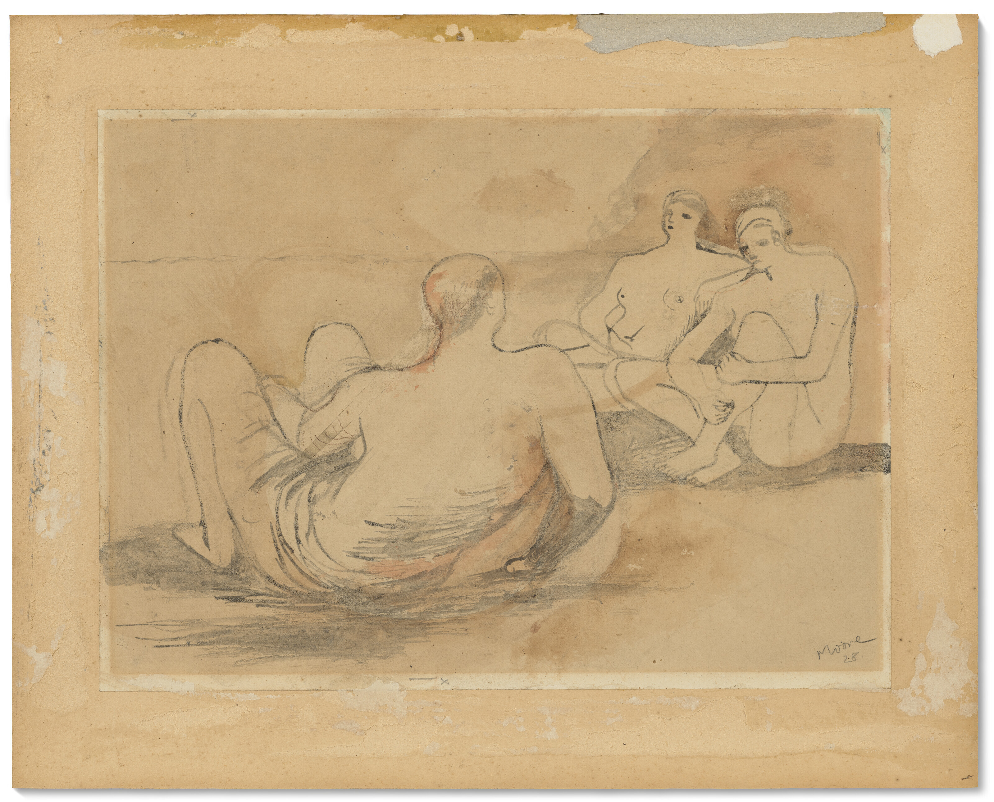 Henry Moore — Группа фигур, изображение 2