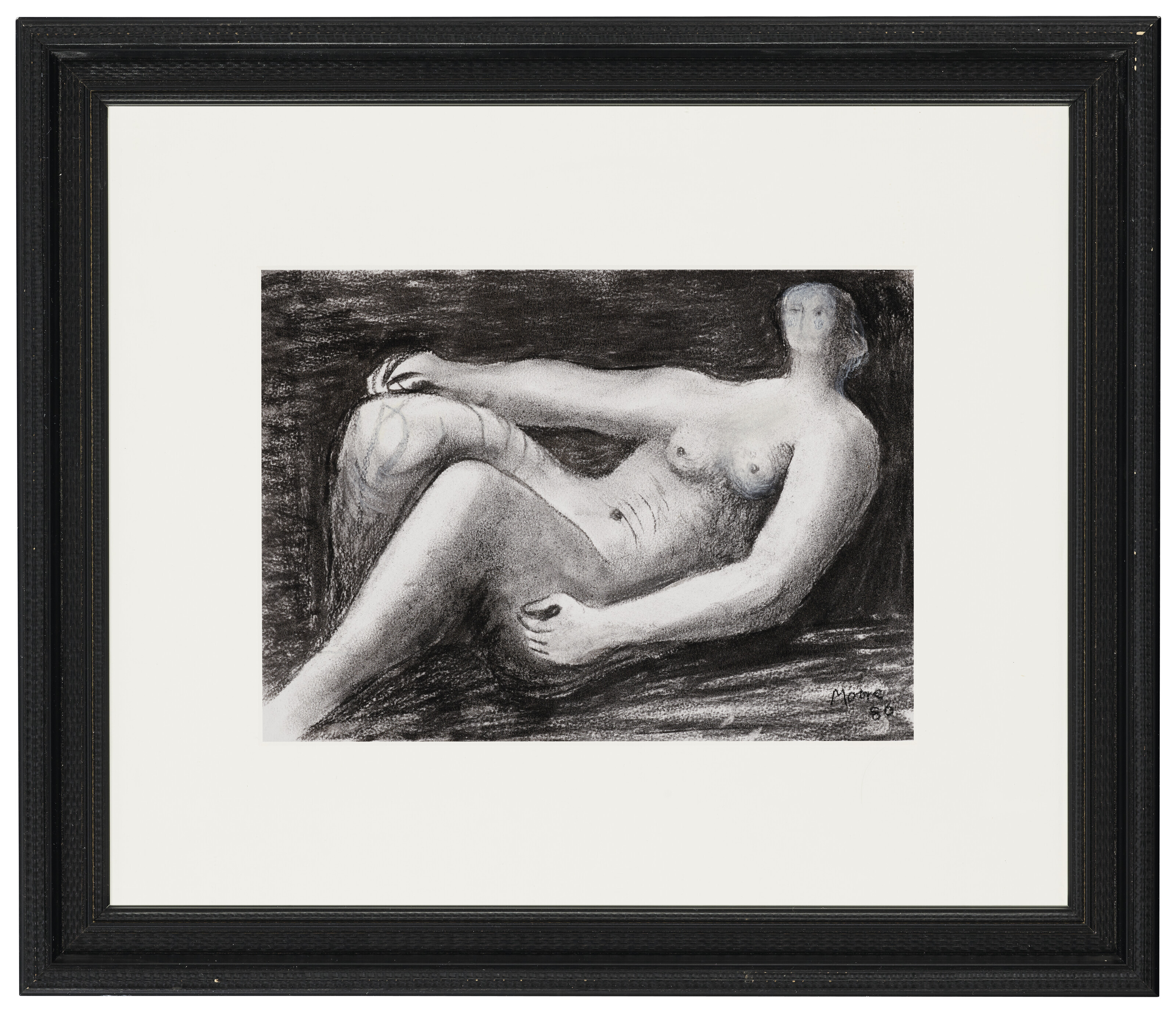 Henry Moore — Лежащий обнаженный, изображение 2