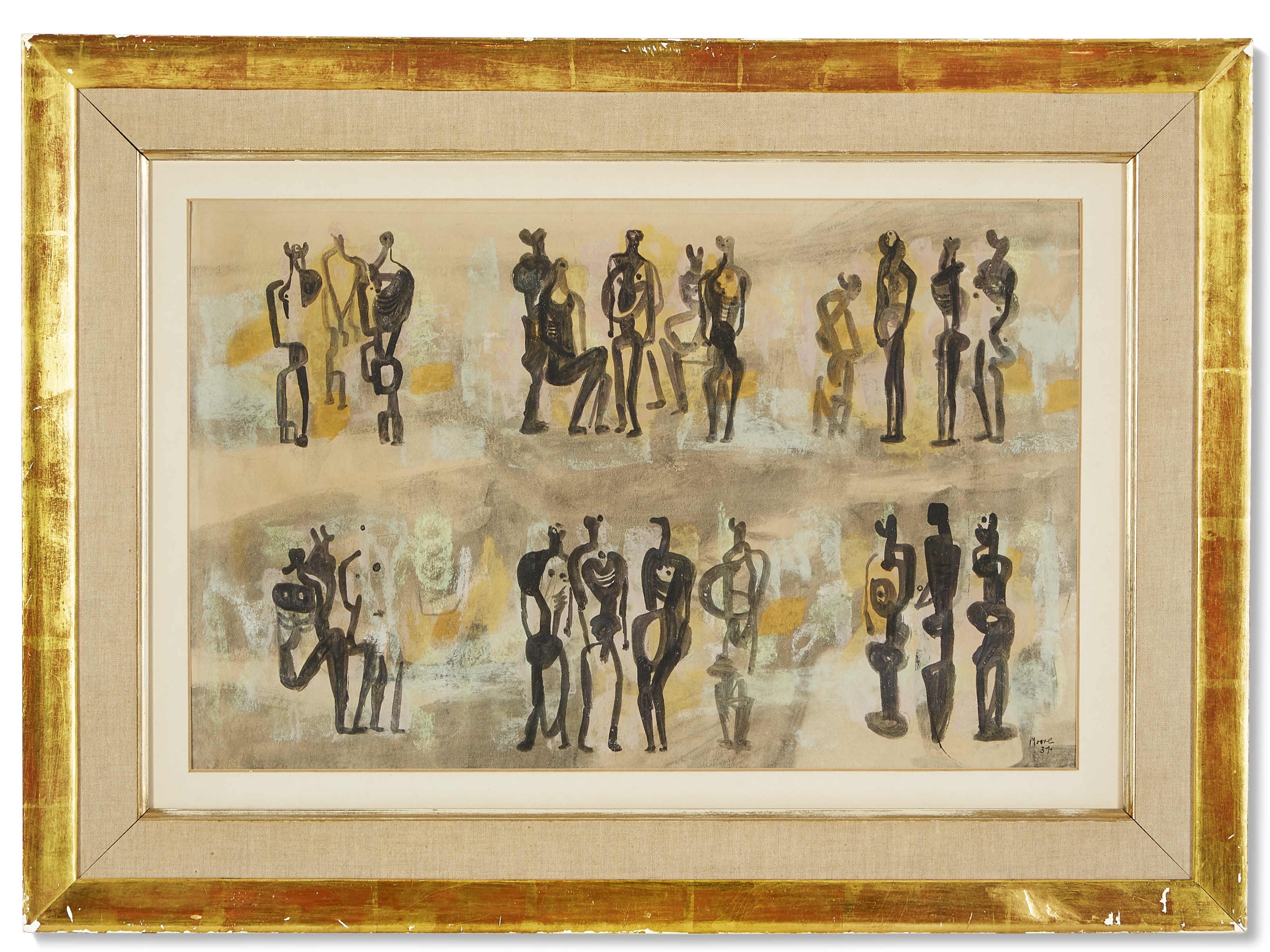 Henry Moore — Группа фигур, изображение 2