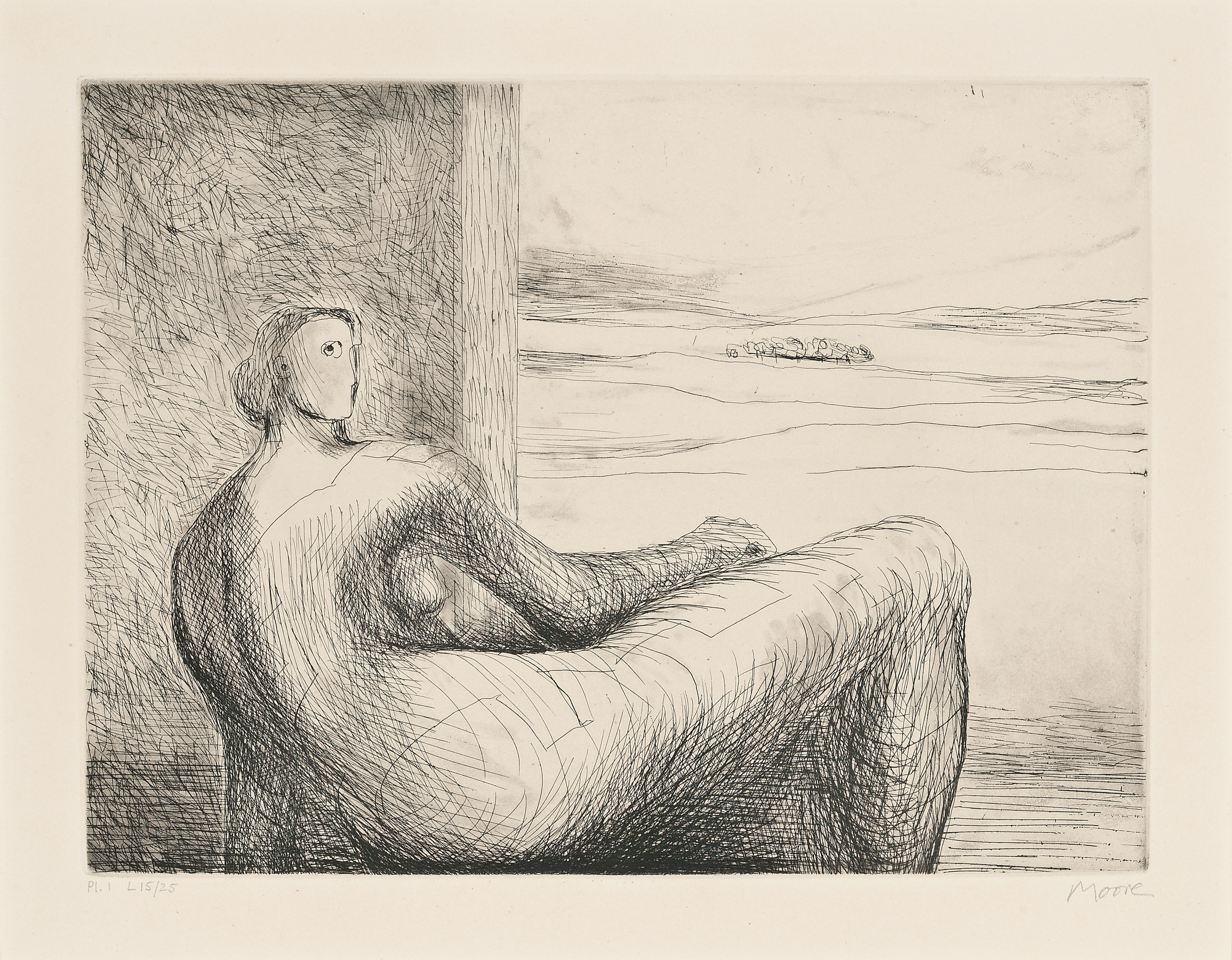 Henry Moore — Альбом "Лежащая фигура", изображение 3