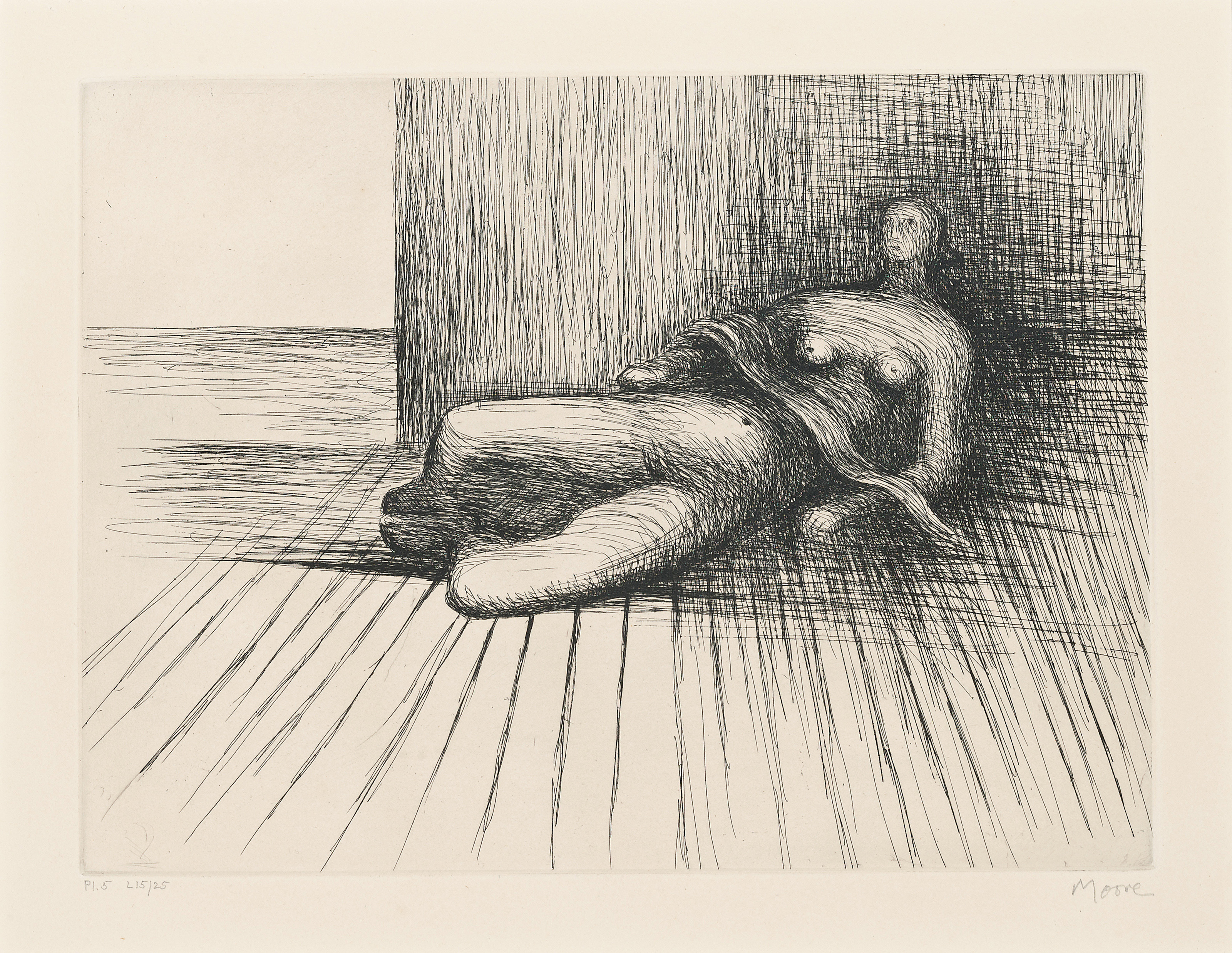 Henry Moore — Альбом "Лежащая фигура", изображение 5
