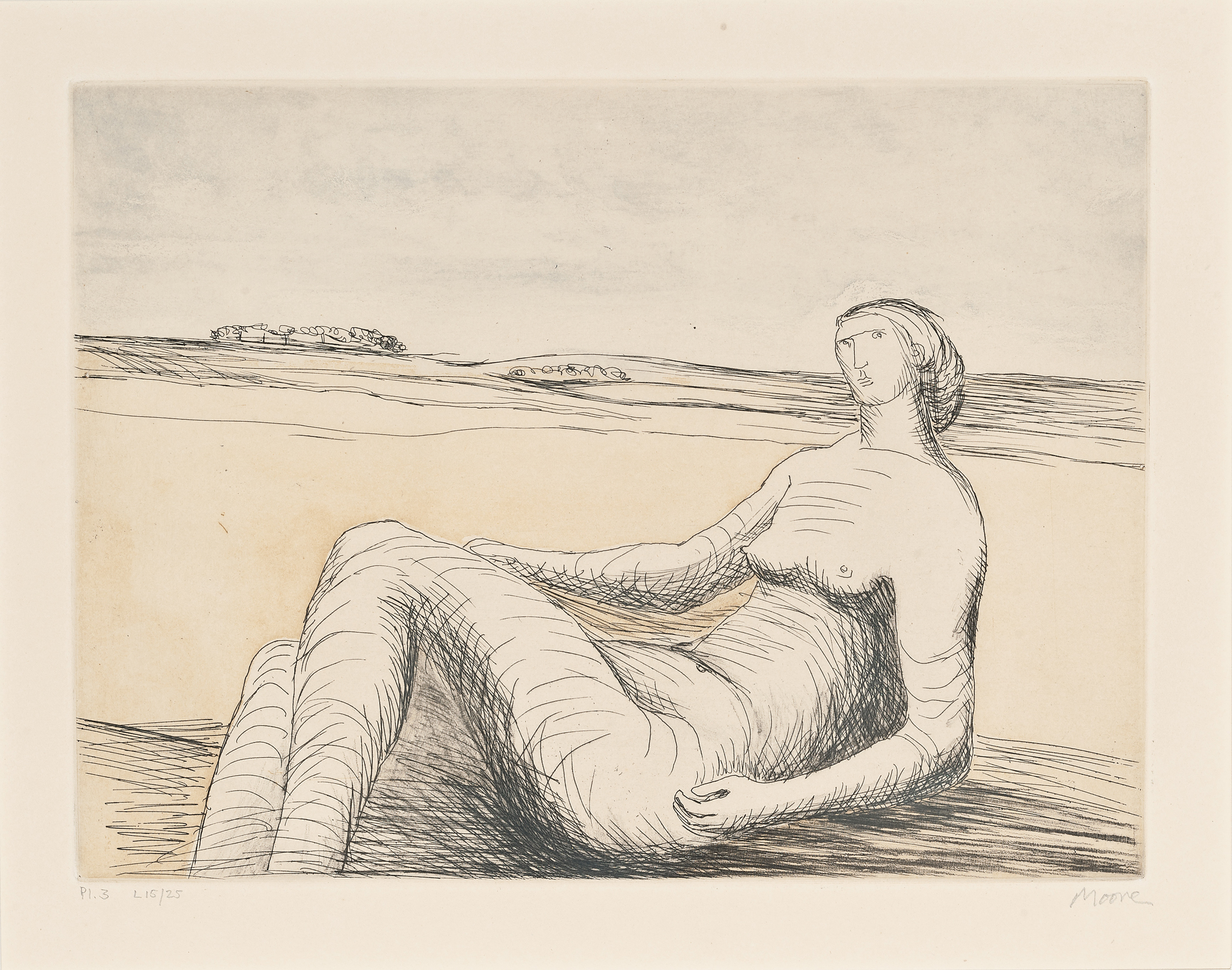 Henry Moore — Альбом "Лежащая фигура", изображение 6