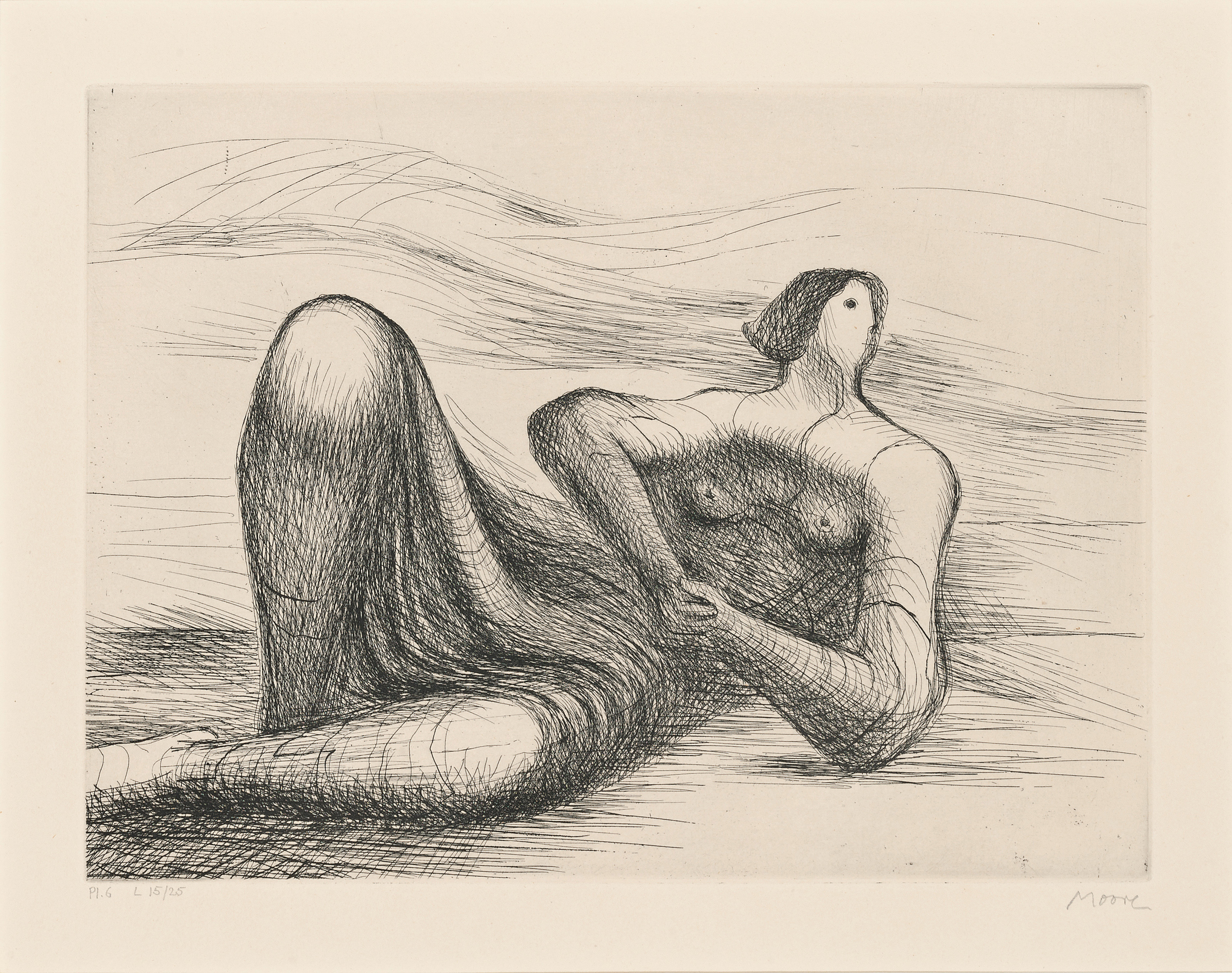 Henry Moore — Альбом "Лежащая фигура", изображение 7