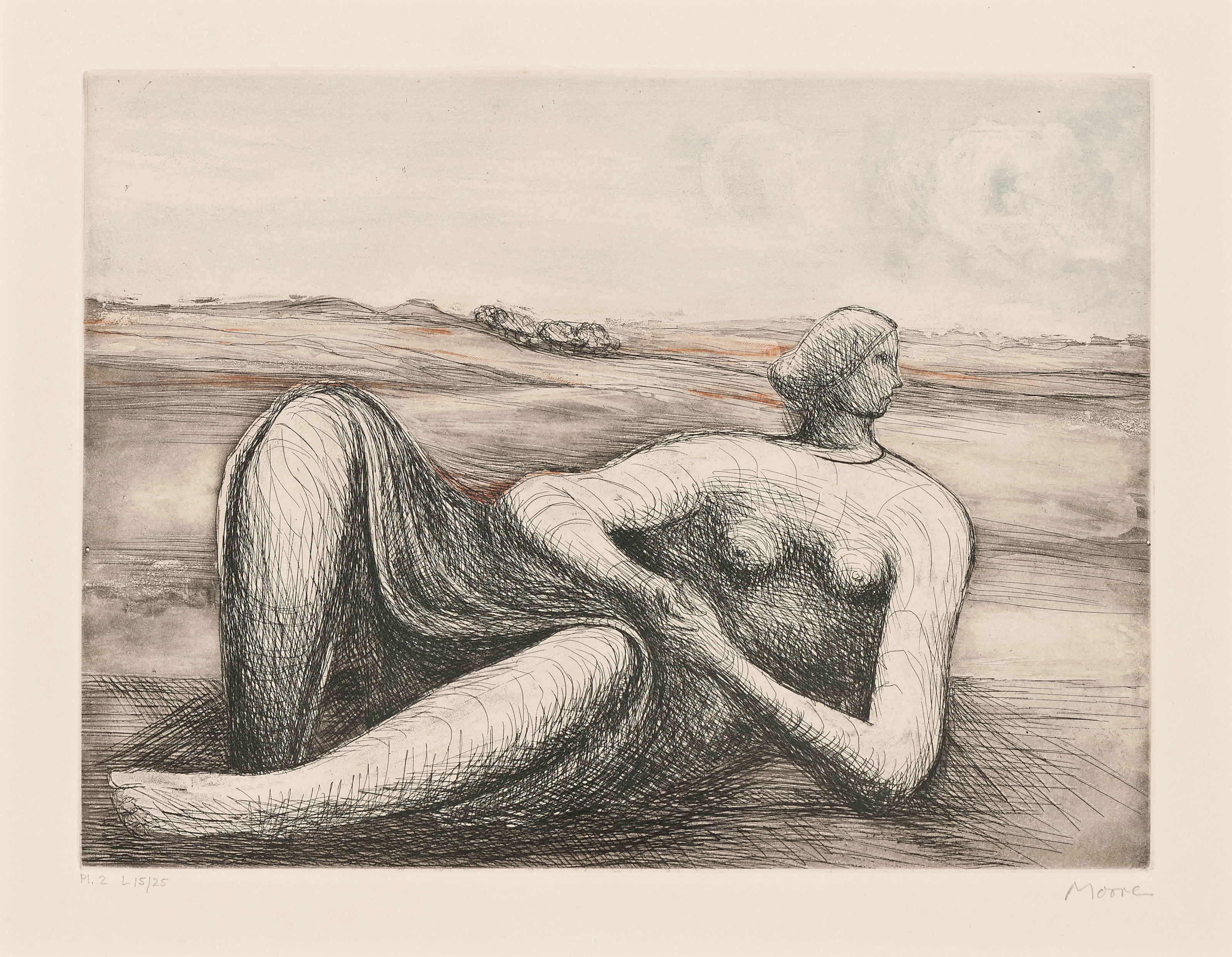 Henry Moore — Альбом "Лежащая фигура", изображение 8