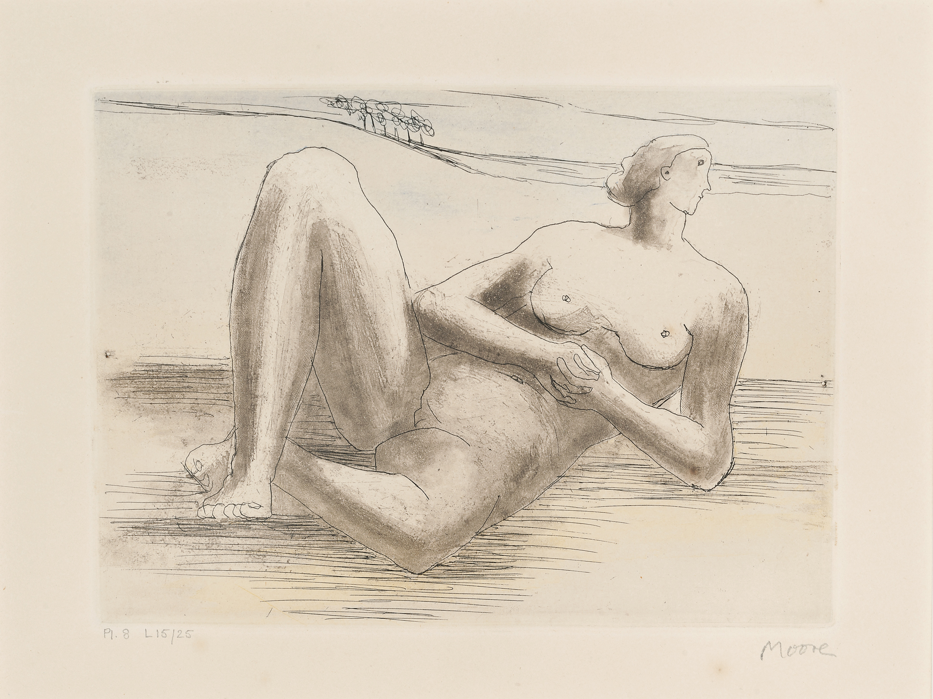 Henry Moore — Альбом "Лежащая фигура", изображение 9