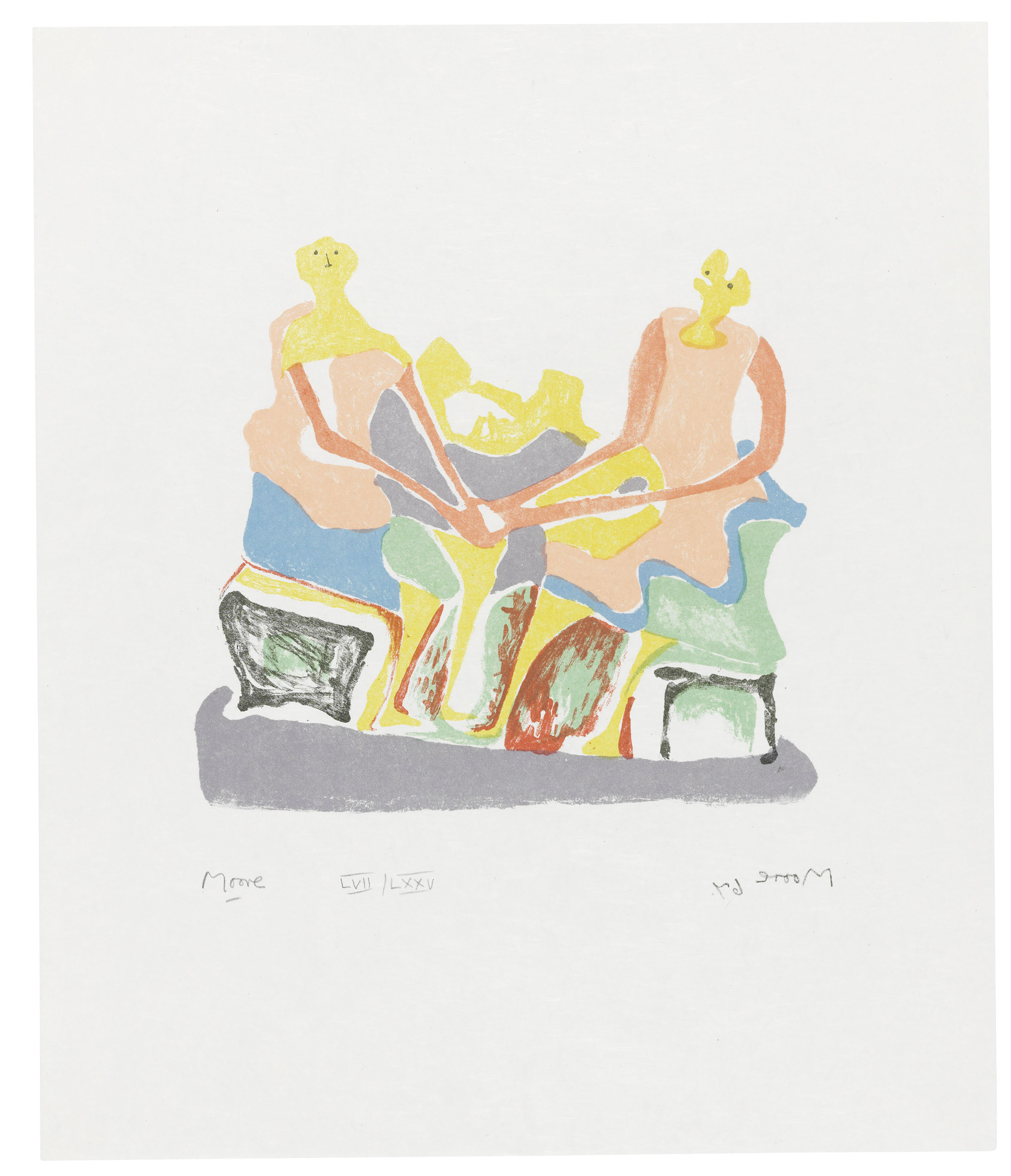 Henry Moore — Альбом для рисования в укрытии, изображение 5