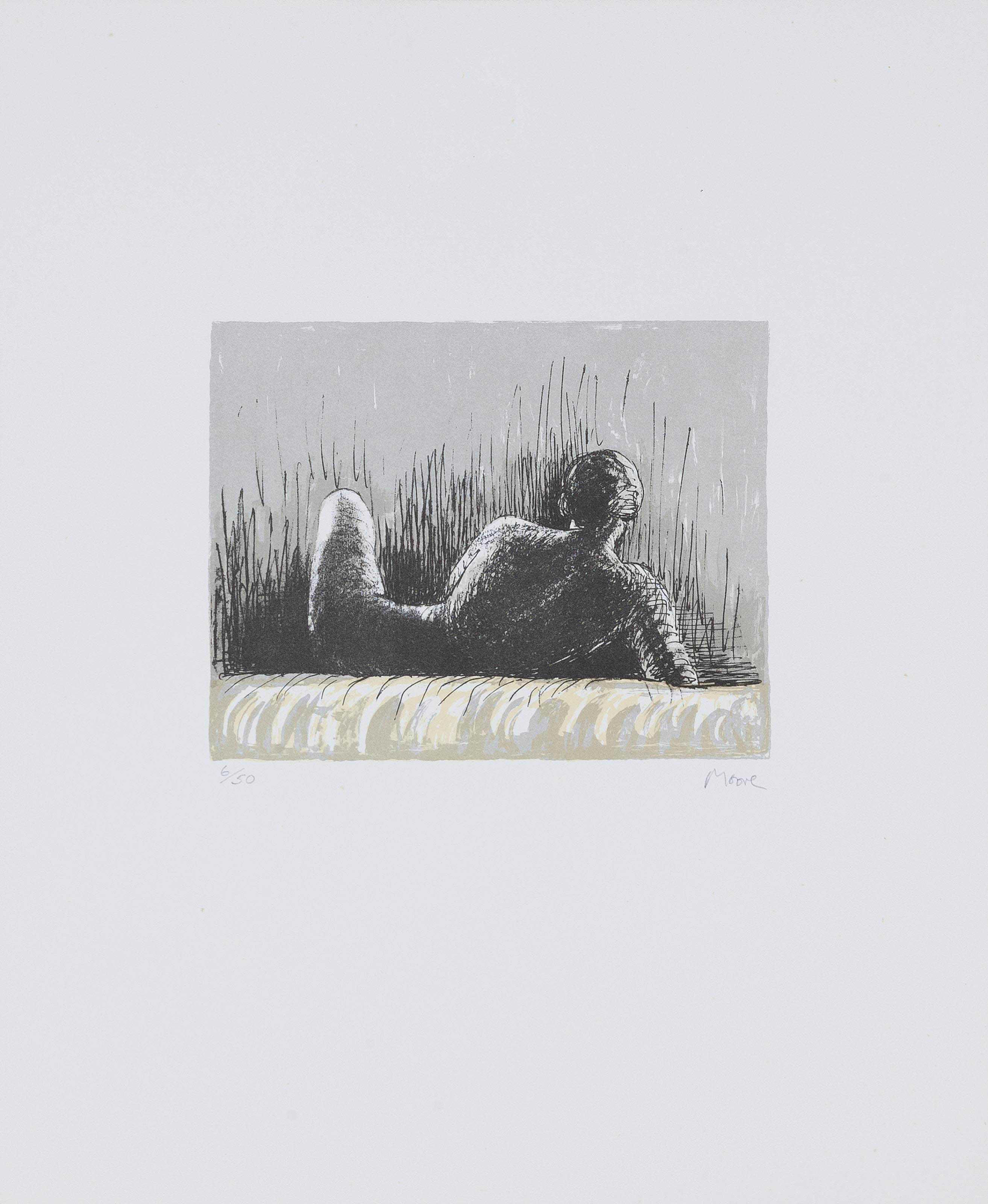 Henry Moore — Девять пластинок из коллекции Nudes (C. 396-401, 403-406), изображение 7