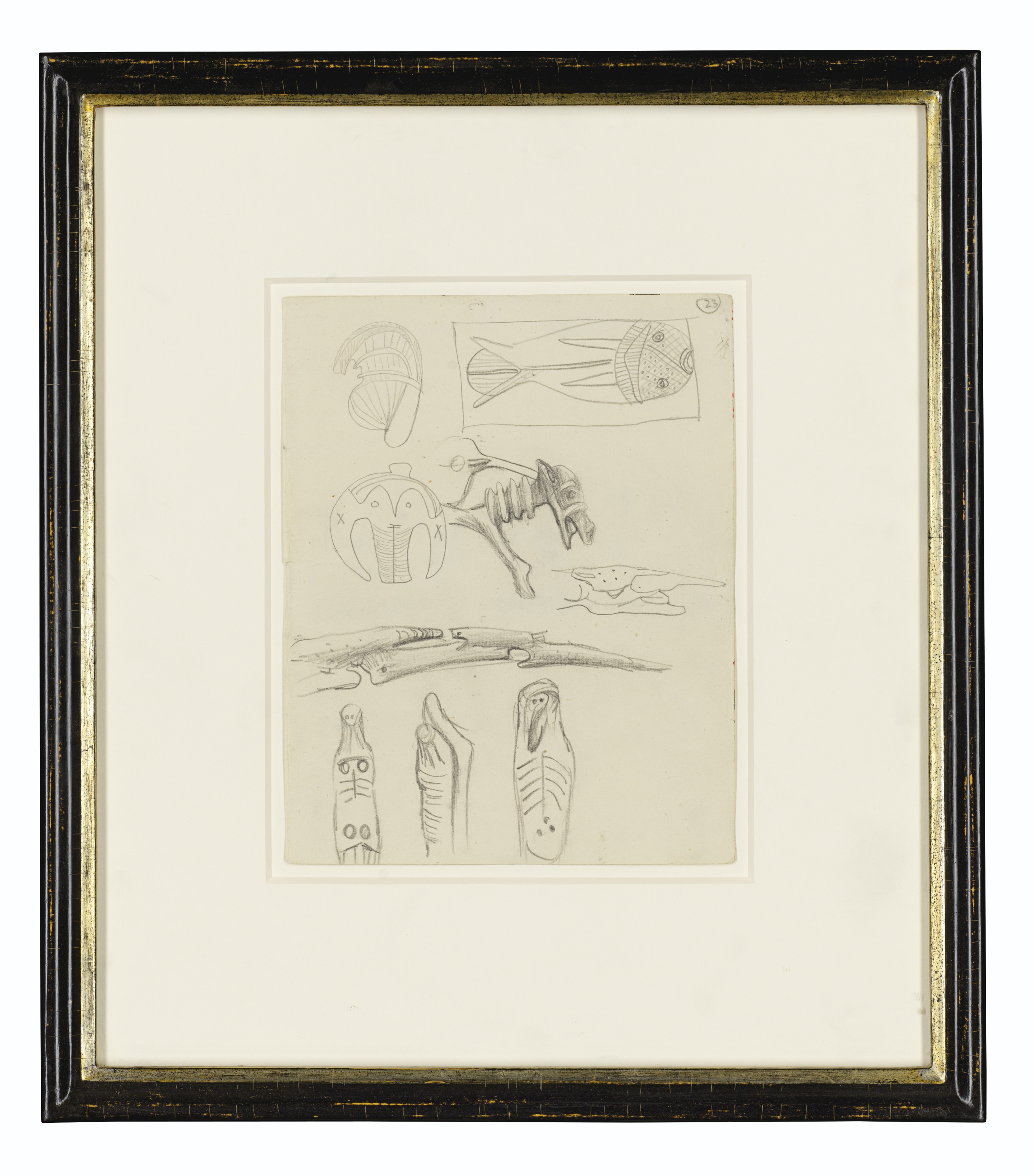 Henry Moore — Текстильный дизайн из альбома для рисования 1, изображение 2