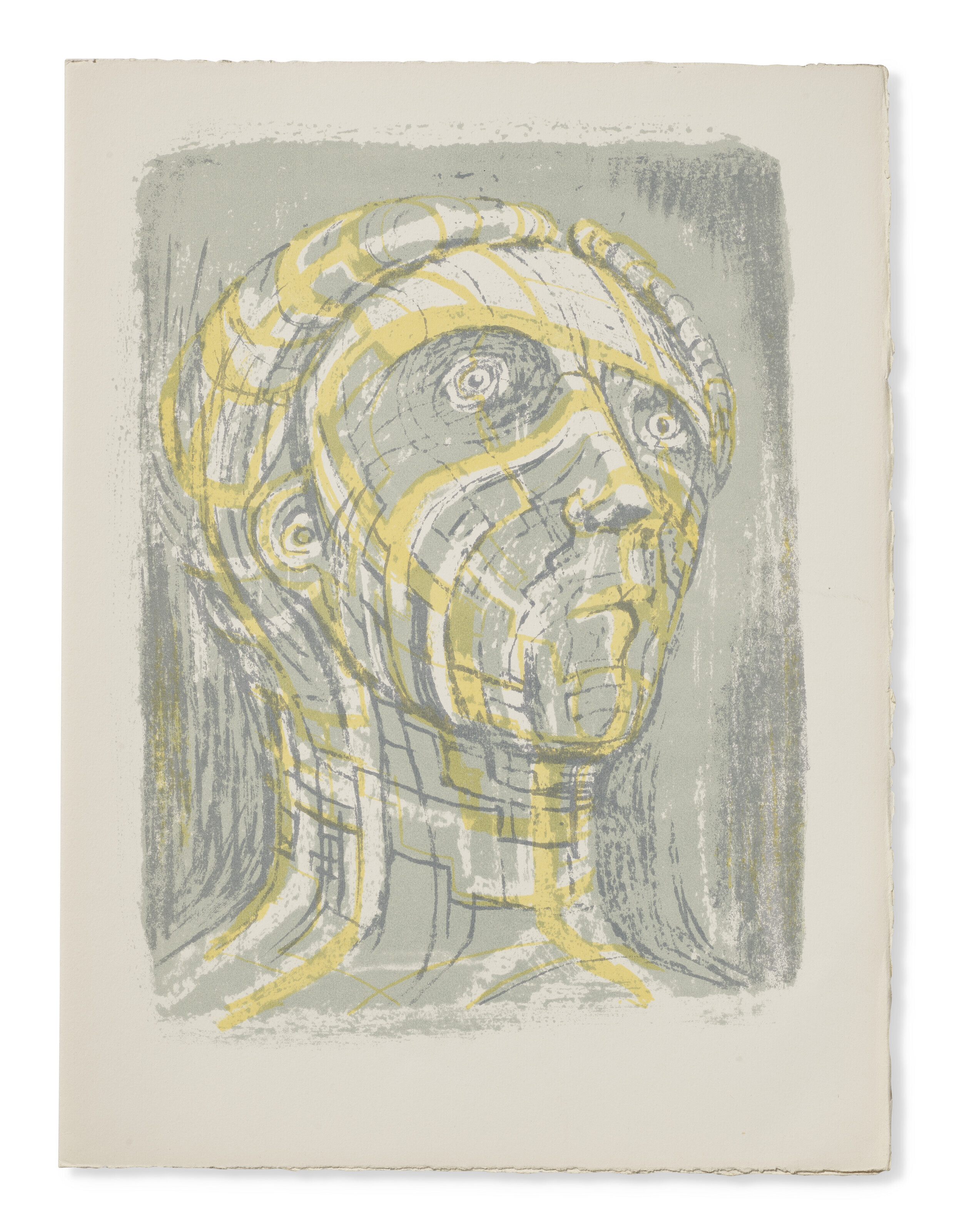 Henry Moore — Иоганн Вольфганг фон Гете, "Прометей", Анри Жонкьер, Париж, 1950, изображение 2